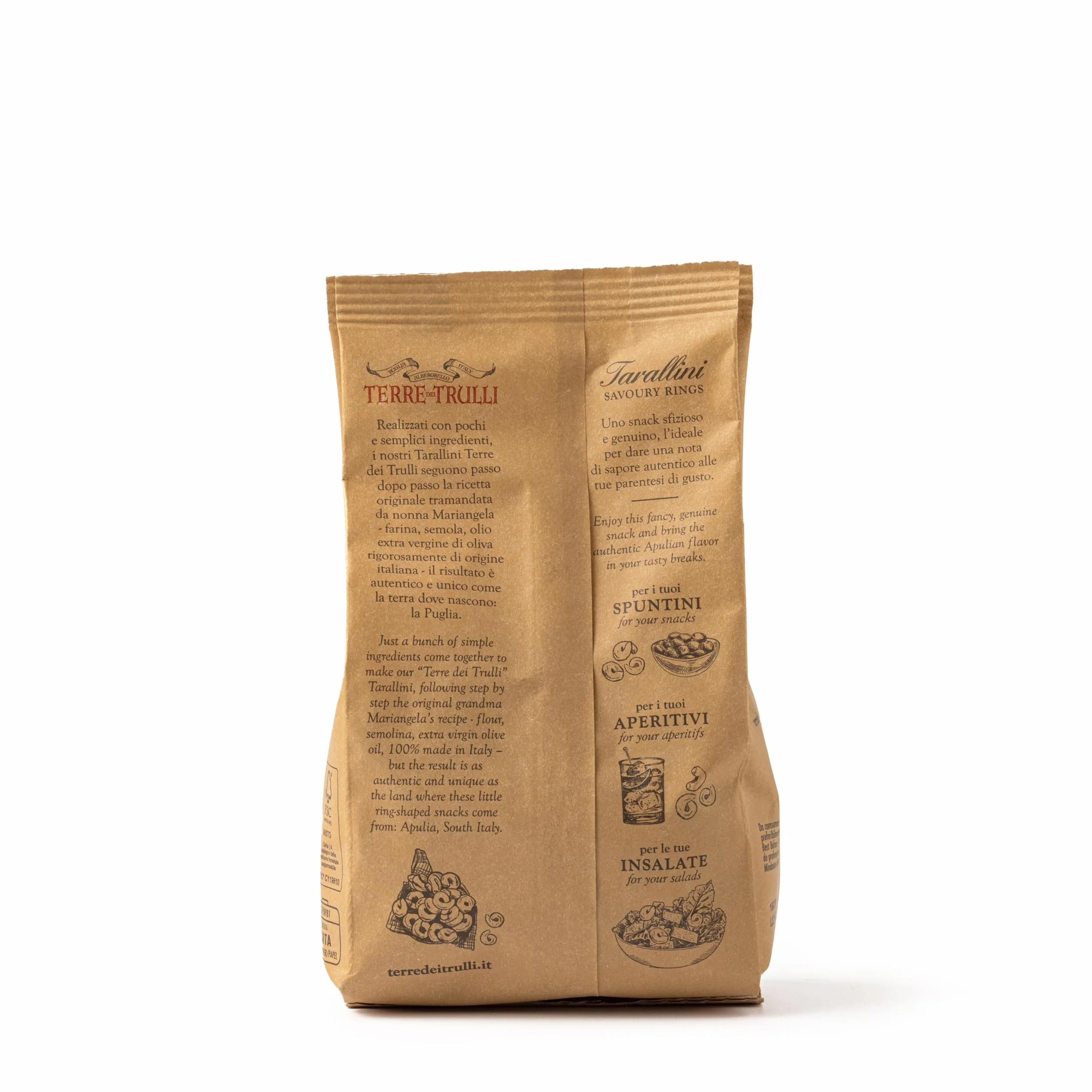 Tarallini de Apulia con Romero 5 x 230g