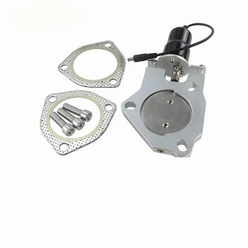 Recambios para automóviles 2,5" tubo en Y de acero inoxidable eléctrico Catback Control corte electrónico para coche(Silver 3.0inch)