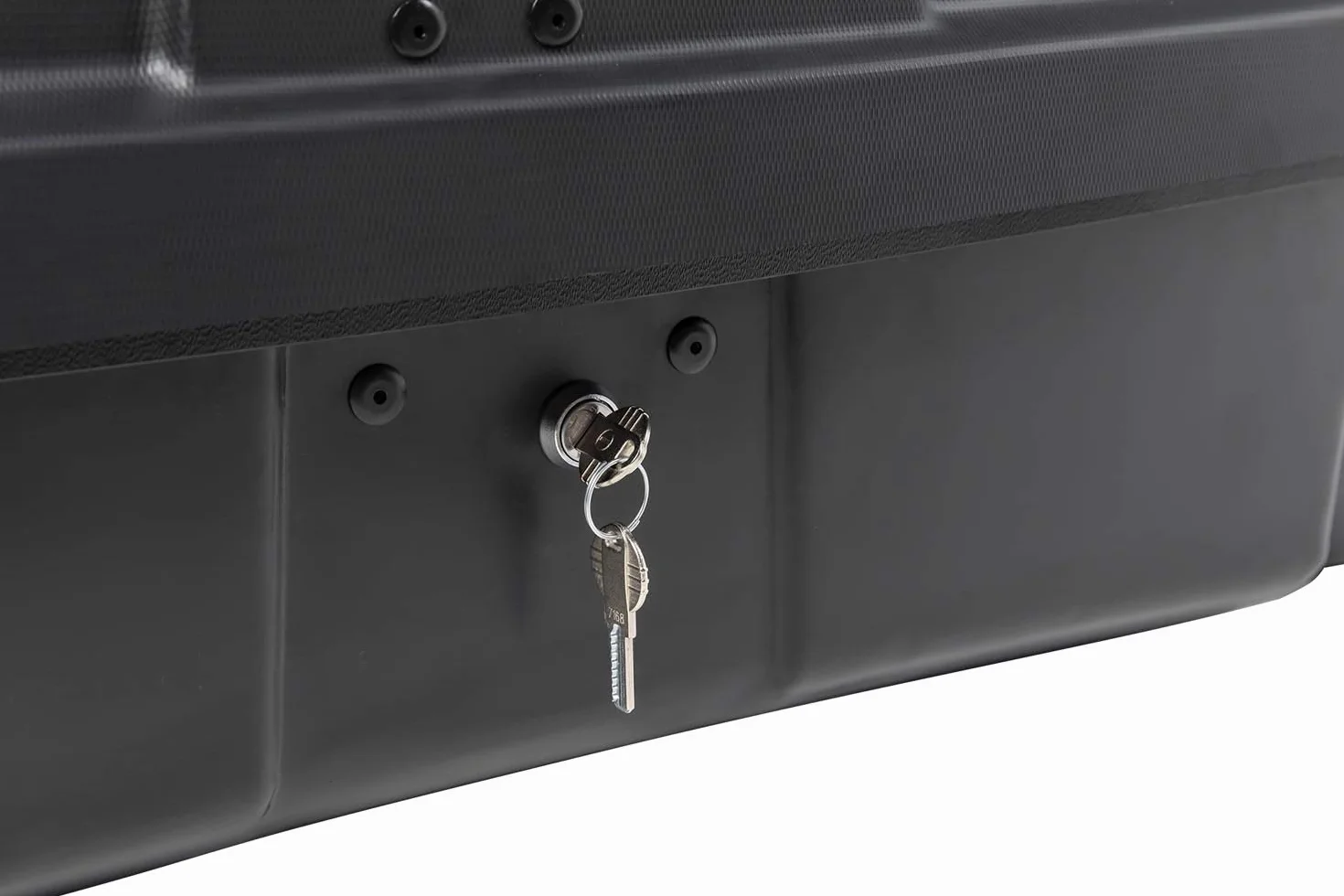 Menabo Nekkar - Caja de transporte para portaequipajes (300 L), color negro