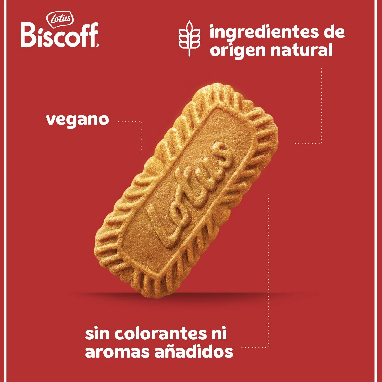 Lotus Biscoff Galleta Caramelizada Vegano 10 x 250g 2,5 kg
