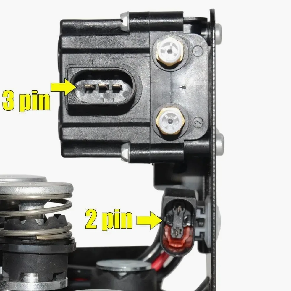 Suspensiones de aire Bomba Compresora Suspensión Neumática Con Bloque De Válvulas Para 5 7 Series F01 F02 F04 F07 GT F11 37206784137 37206875176 Amortiguadores