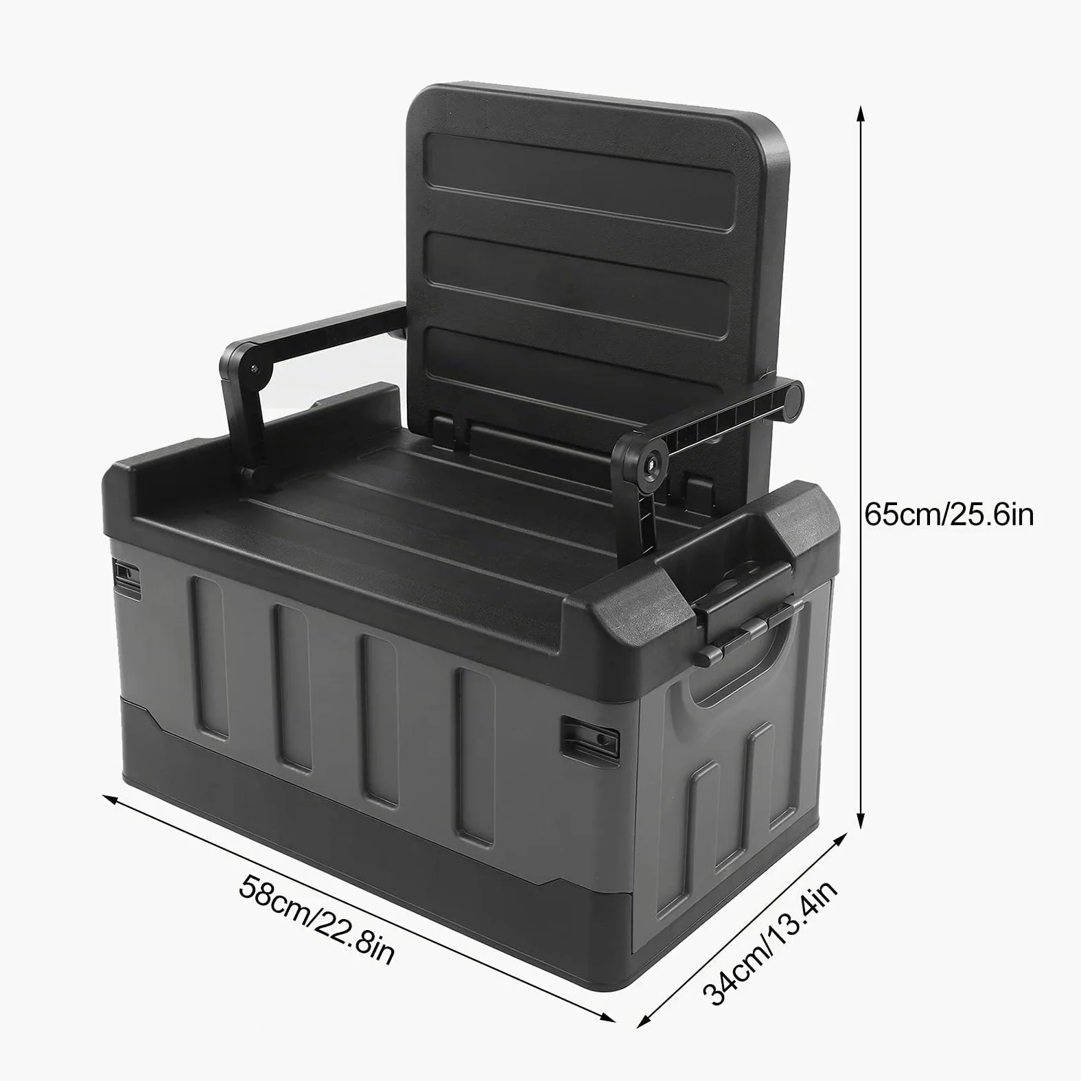 Ejoyous Organizador de maletero plegable para coche, contenedor de almacenamiento versátil para hogar y actividades al aire libre