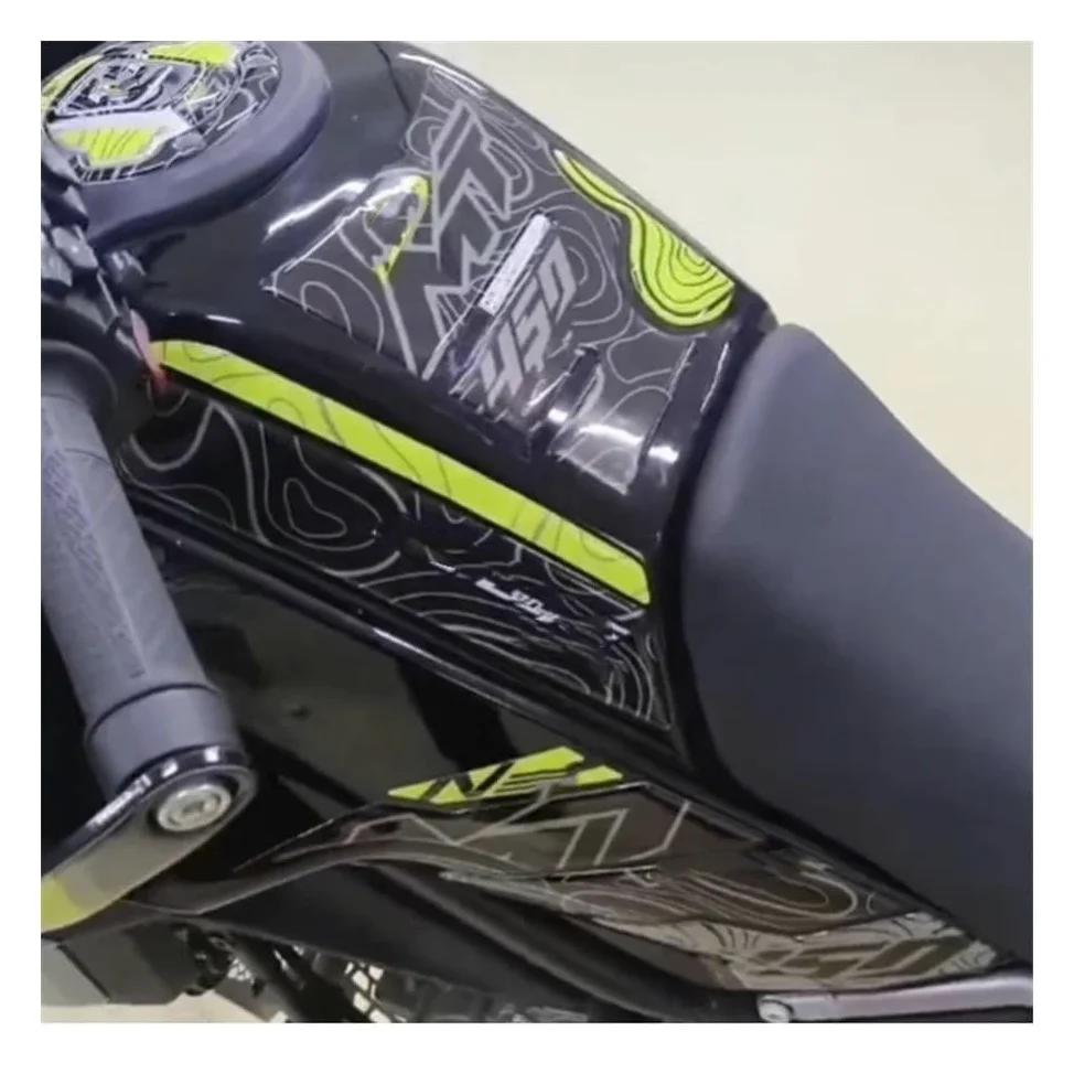Protector De Depósito para Motocicleta para 450MT (Incluye Pegatinas, Y Protectores para Carenado). Incluye Deflector Viento Protector Deposito Moto