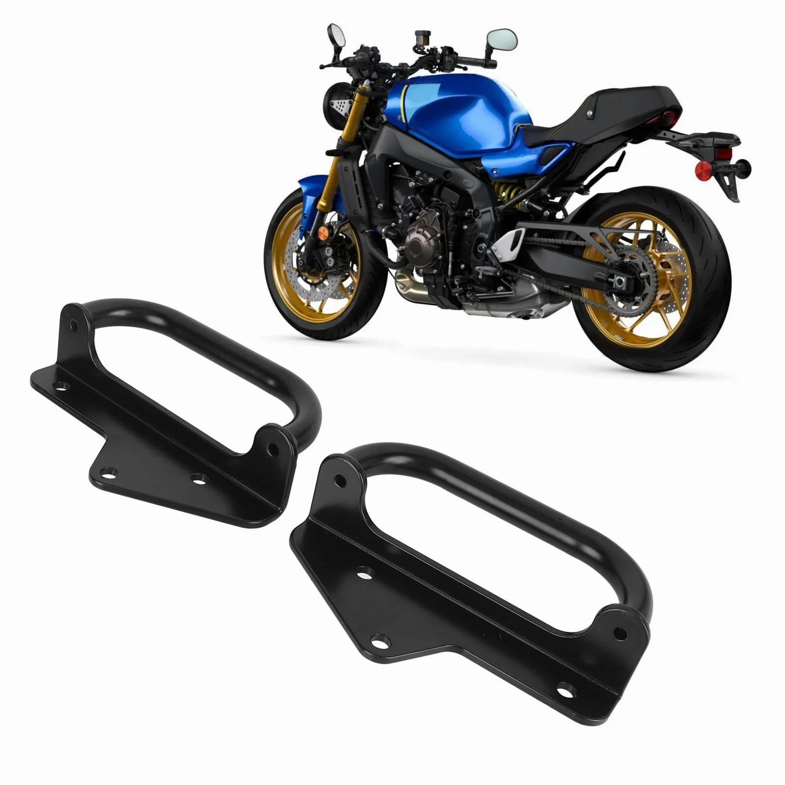 Mango de Pasajero de Motocicleta para XSR 900 2022 2023, Manillar de Barra de Tanque de Gasolina para Pasajero Trasero de Motocicleta para XSR 900 2022 2023, Experiencia de