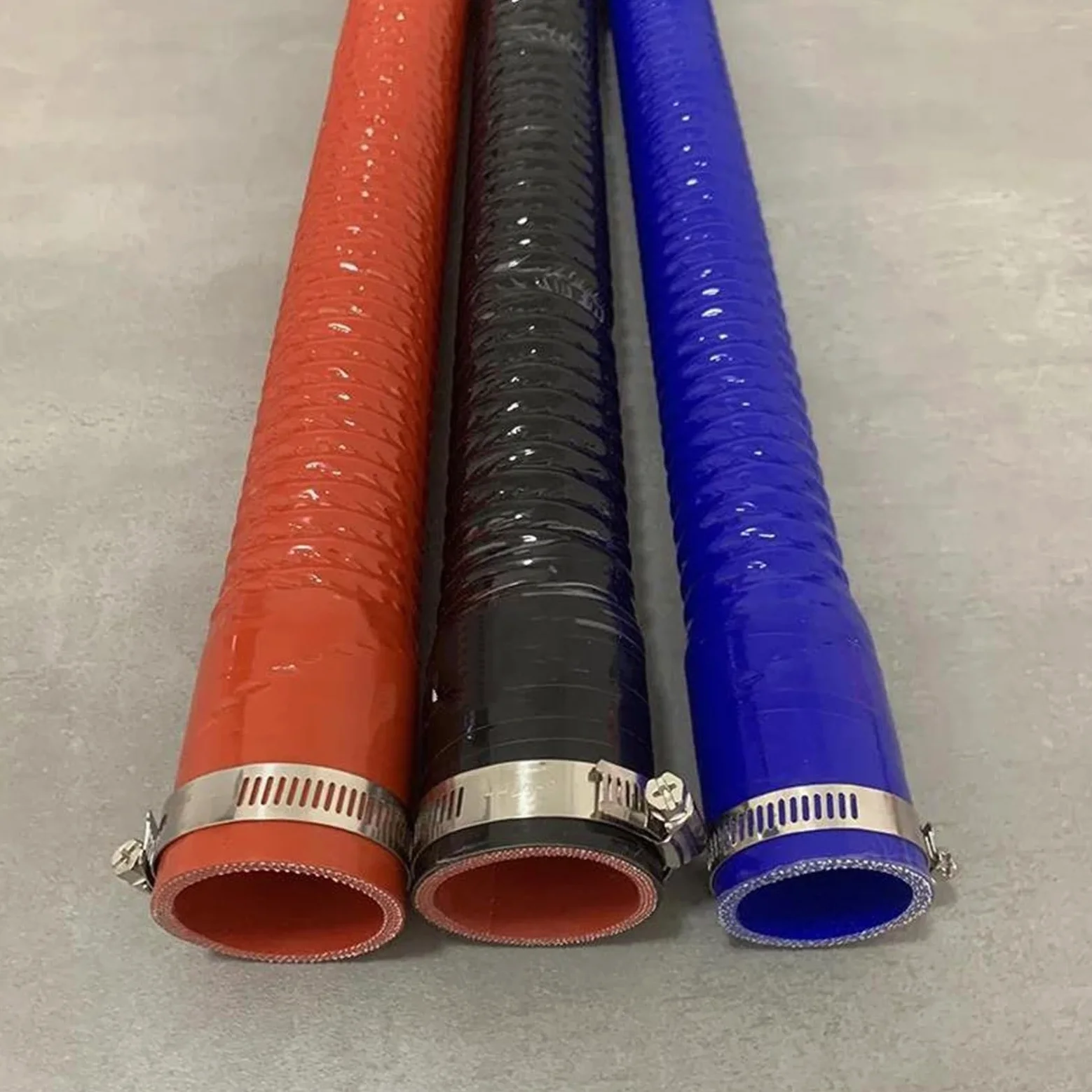 Colector De Admisión Del Motor Del Automóvil Longitud 500 Mm ID 30-1000 Manguera Entrada Aire Para Automóvil Para Y 2 Abrazaderas Tubo | Black,ID 90mm