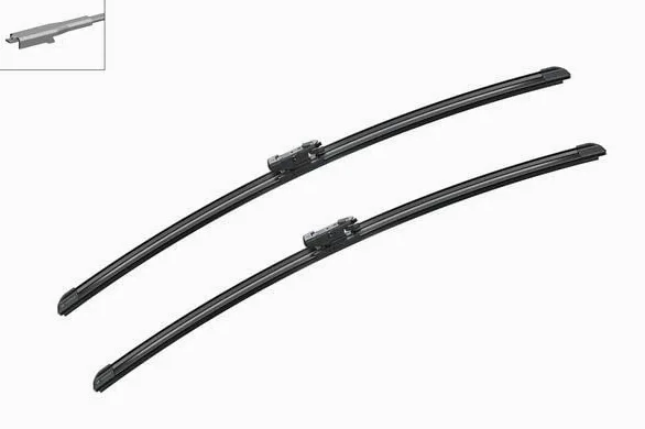 BOSCH Escobilla Limpiaparabrisas Juego de 2 Escobillas Delante | Tipo de escobilla: Escobilla con hoja plana | Longitud 1: 625mm | Longitud 2: 625mm 3 397 014 129 Compatible con IVECO Daily VI Furgón