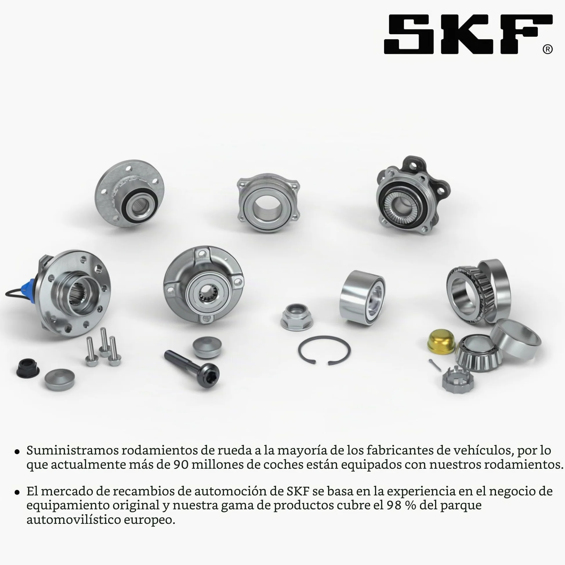 SKF VKBA 3661 Kit de Rodamientos para Rueda