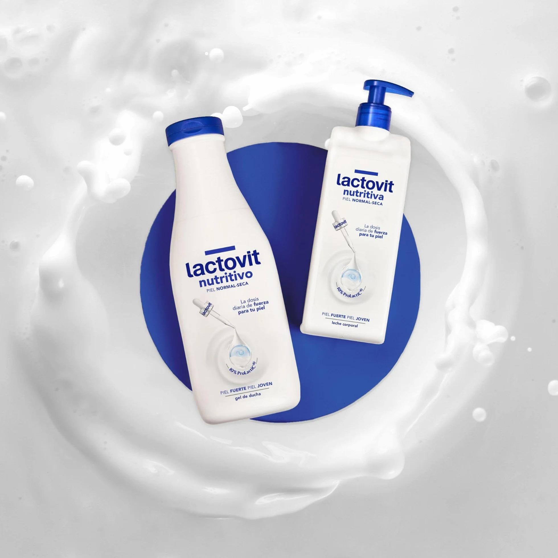 Lactovit Gel de Ducha Hidratante Nutritivo ProLactic10 para Piel Seca 550 ml