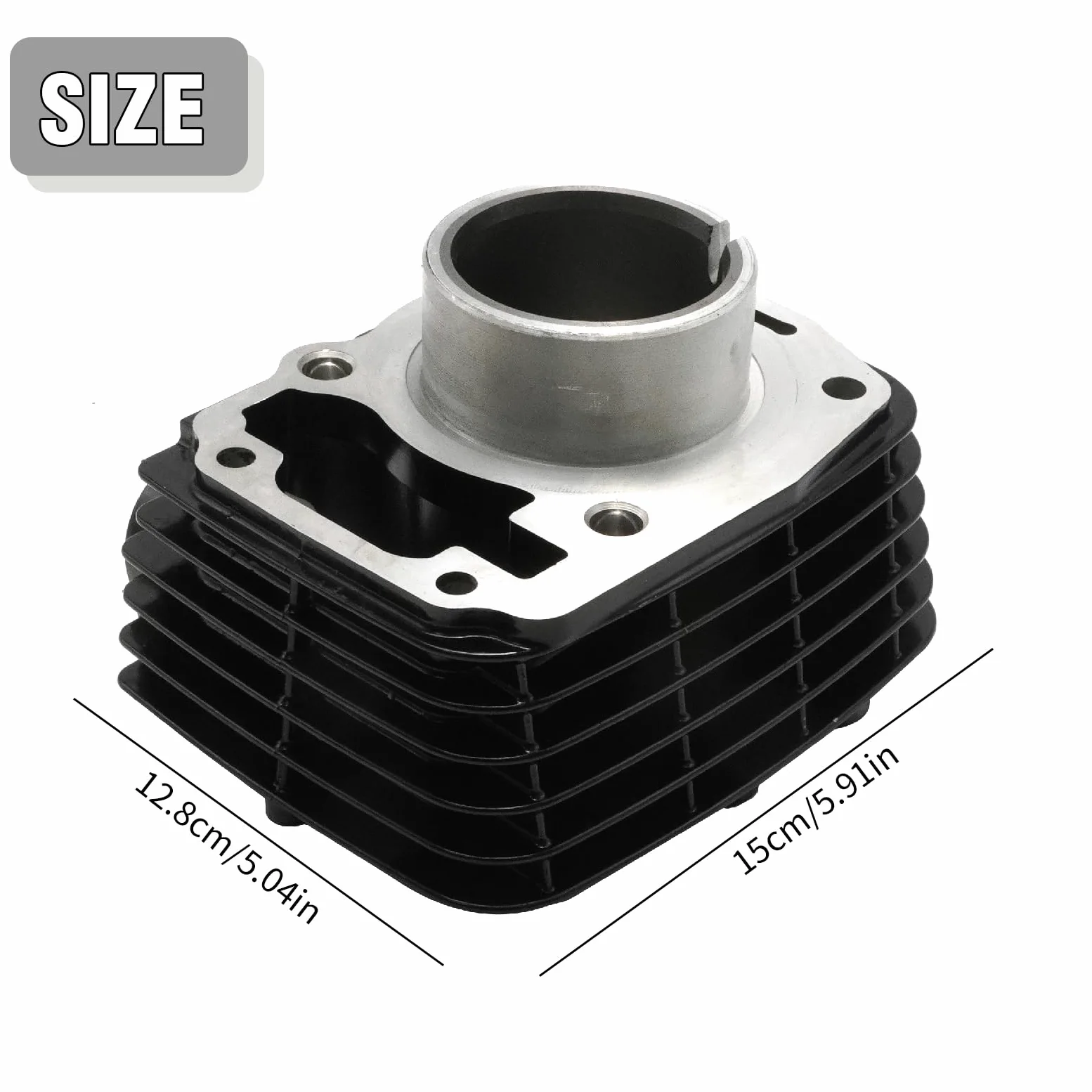 Juego de anillos de pistón 125cc 52.4mm para Honda CB125F GLR125 2014-2020
