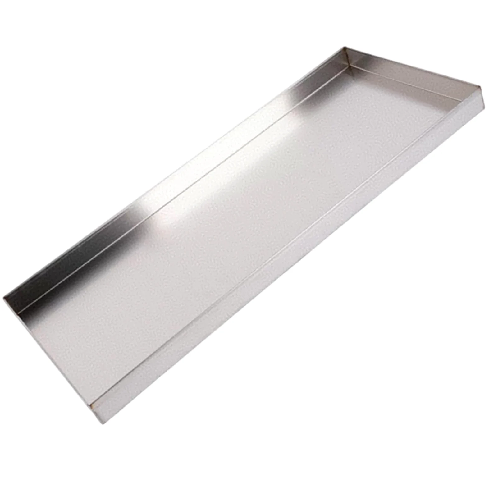 Recogedor Aceite Coche, Acero Inoxidable 304, Sin Salida de Drenaje, Fabricada Mediante Soldadura Integral(40x30x5cm/15x12x2in)