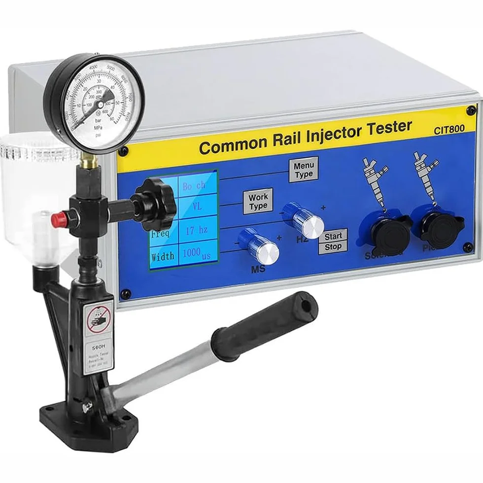 Probador Inyectores Common Rail,Probador Inyectores Piezoeléctricos Diésel,Validador Inyector S60h,Ancho Ajustable 6 Ms,para Inyectores Electromagnéticos Diésel