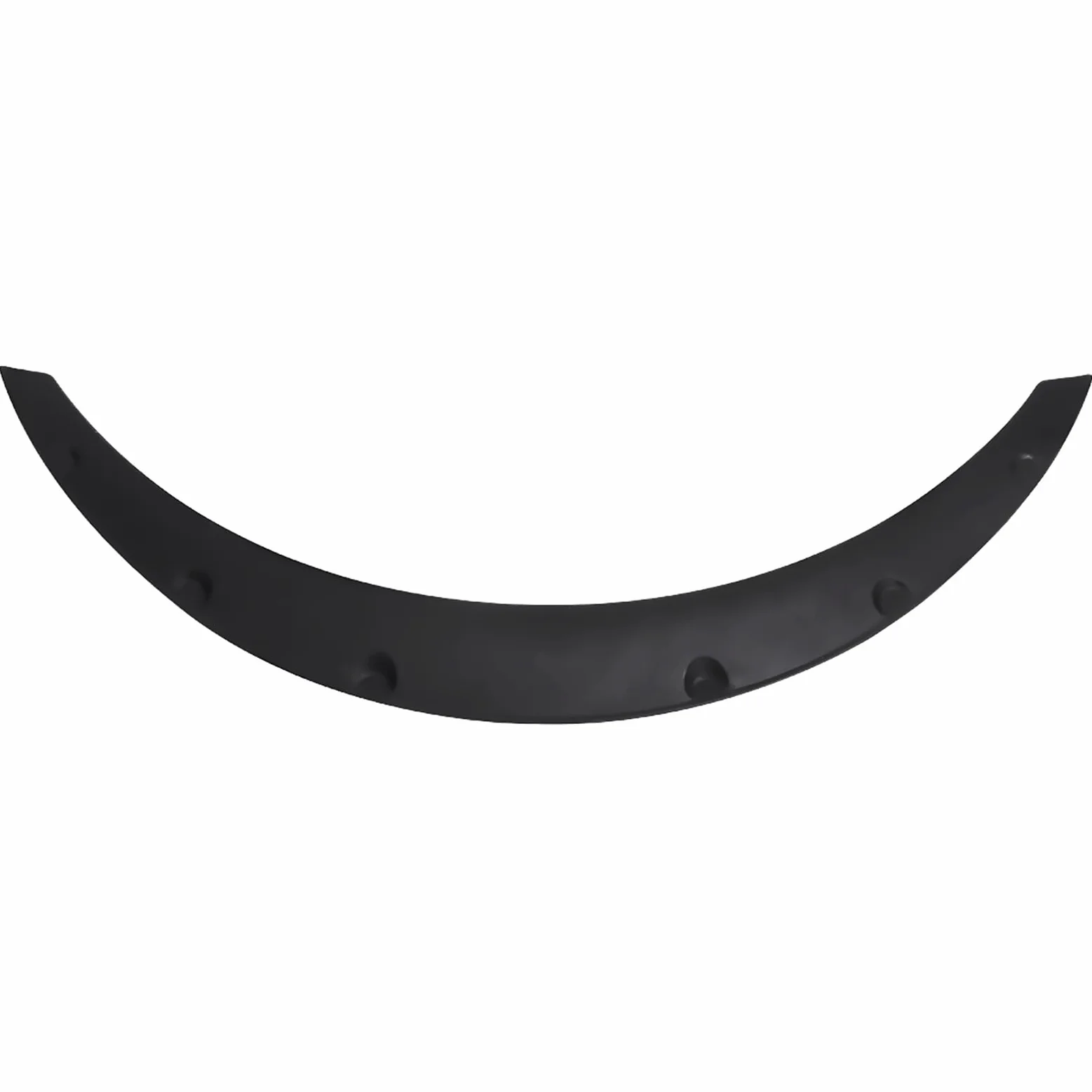 Protector de cejas para ruedas de plástico PP negro, 4 piezas, compatible con vehículos todo terreno