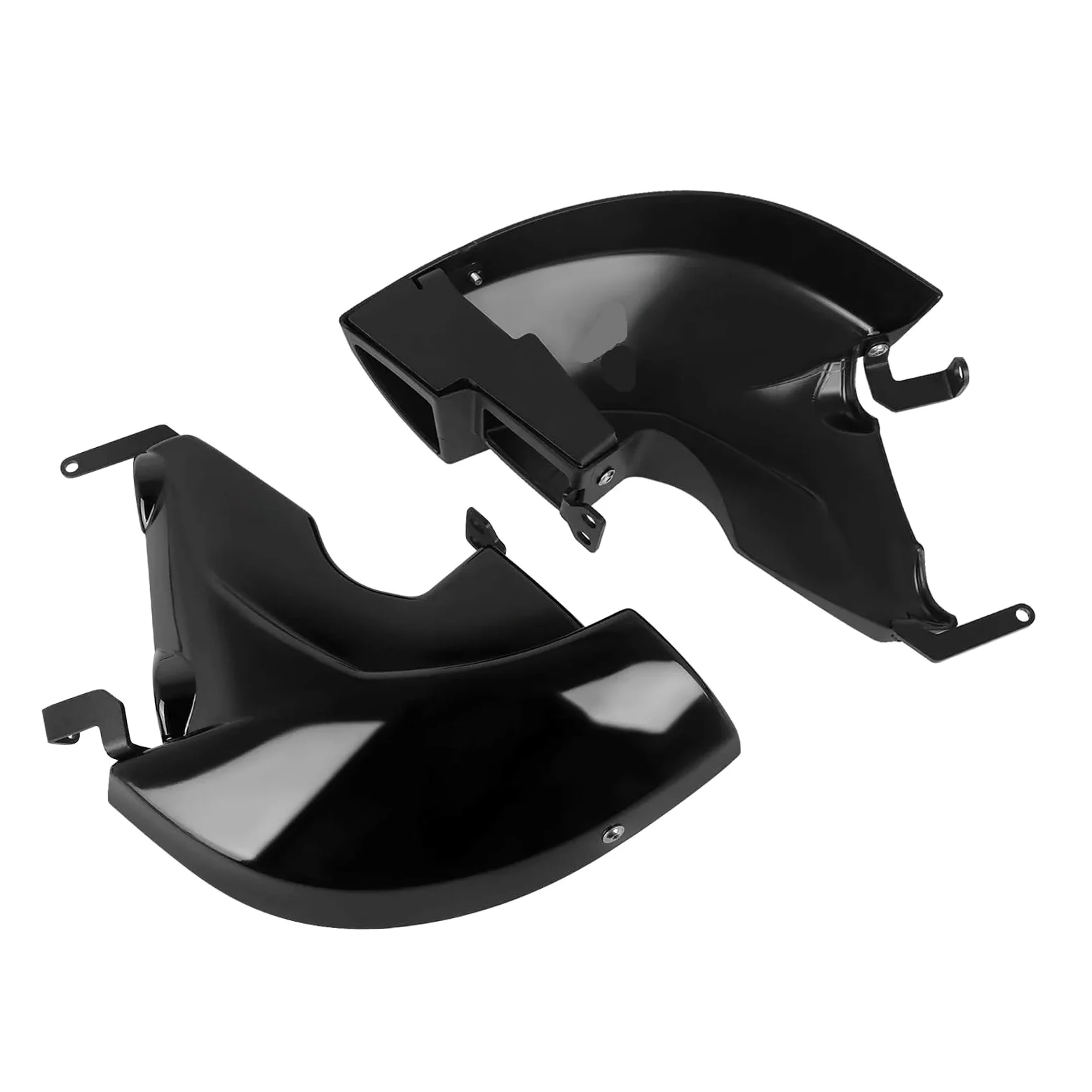 Compatible con cubierta de conducto de refrigeración R1. | Cubierta aerodinámica, ajuste 2020-2024(Carbon Fiber Look)