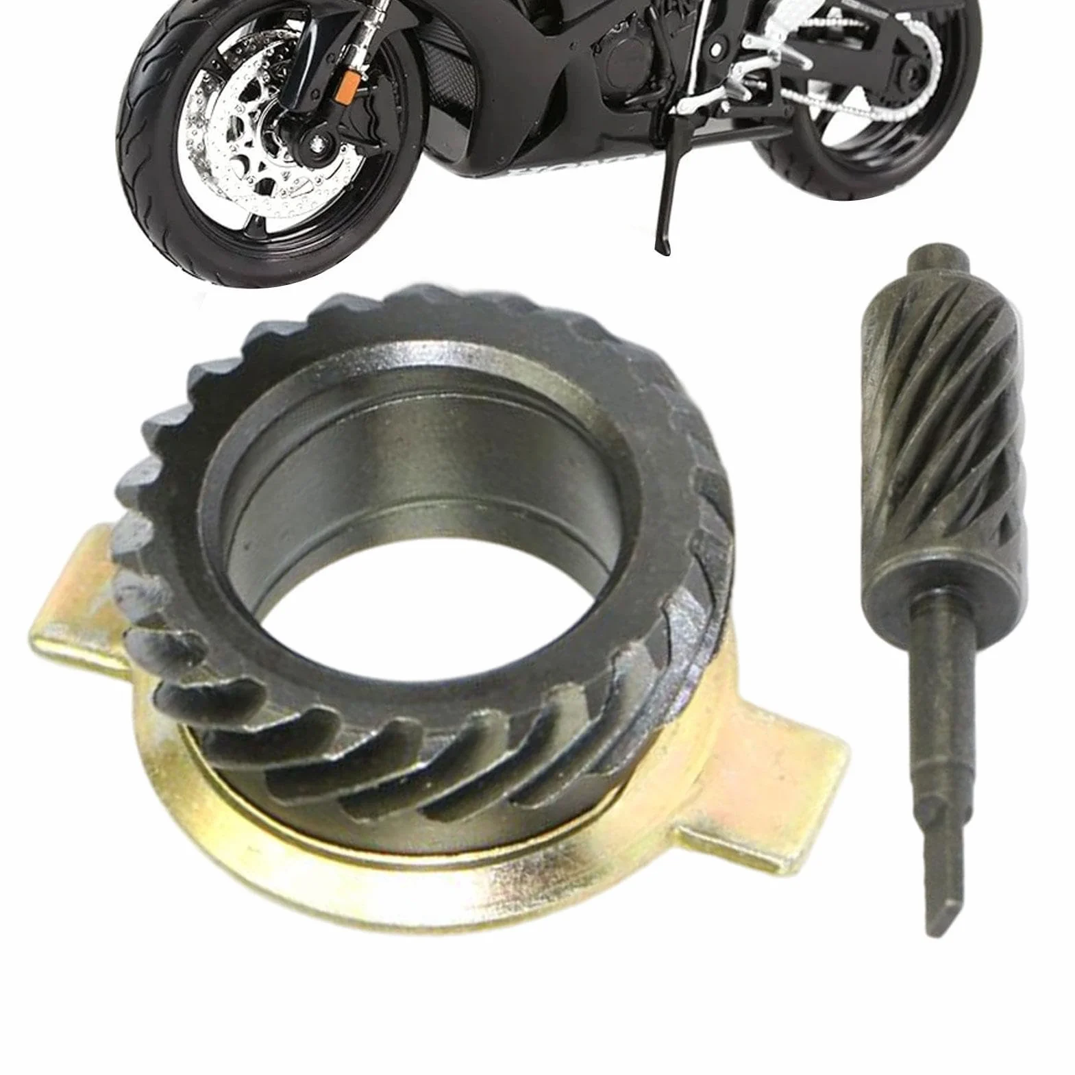 Engranaje de accionamiento del velocímetro, dientes de transmisión de velocímetros de repuesto para automóviles, piezas prácticas y duraderas para motocicletas y scooters