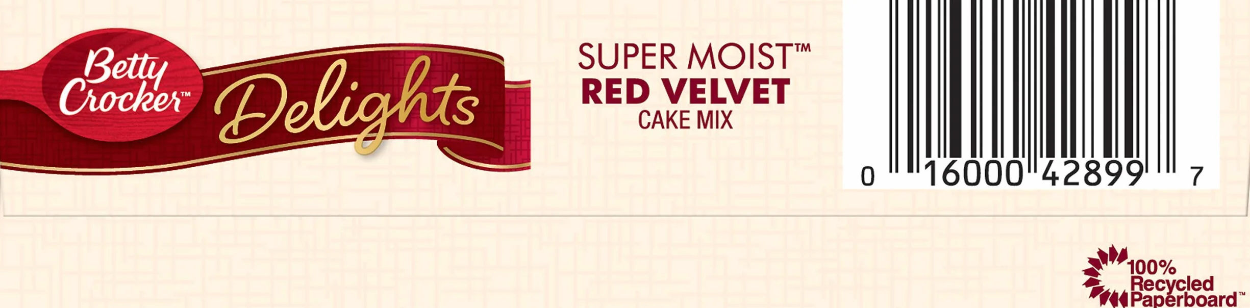 Betty Crocker Super Moist Red Velvet Cake Mix 432 gr