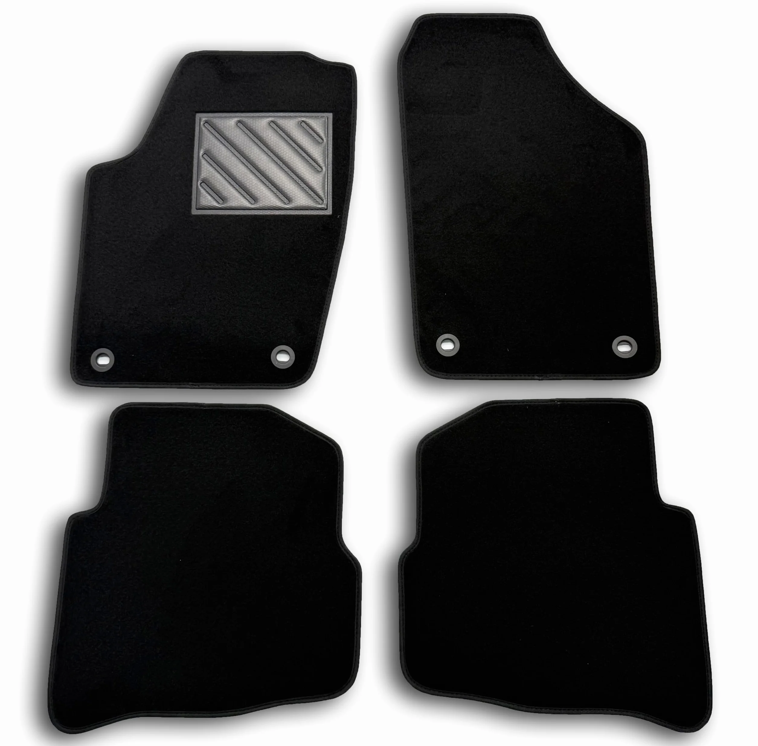 Alfombrillas VW Polo 9N-9N3 2001-2009 Personalizadas Antideslizantes Goma Reforzadas