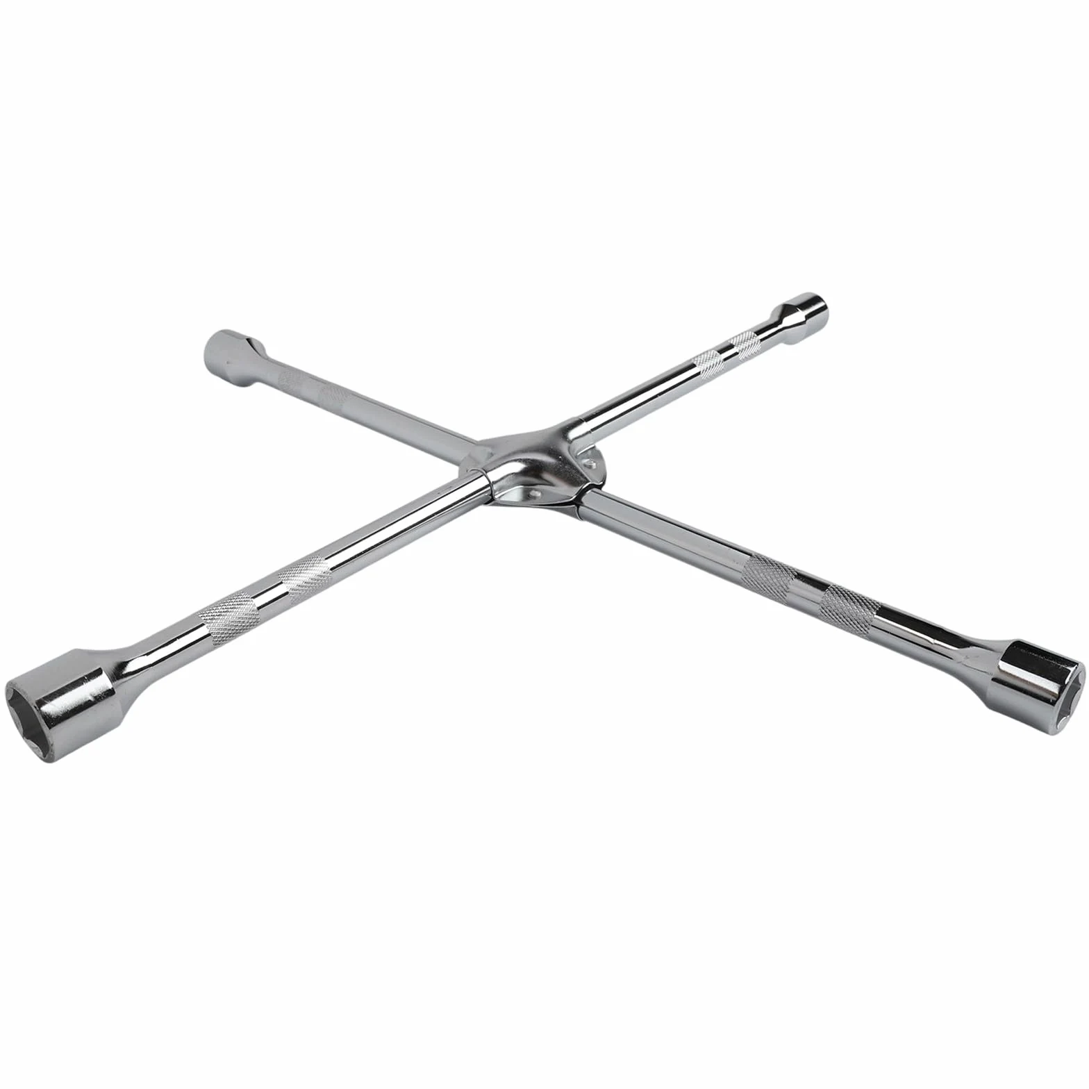 Llave cruzada multienchufe para tuercas de rueda de coche diseñada para una aplicación de par consistente y fiabilidad (20 pulgadas)