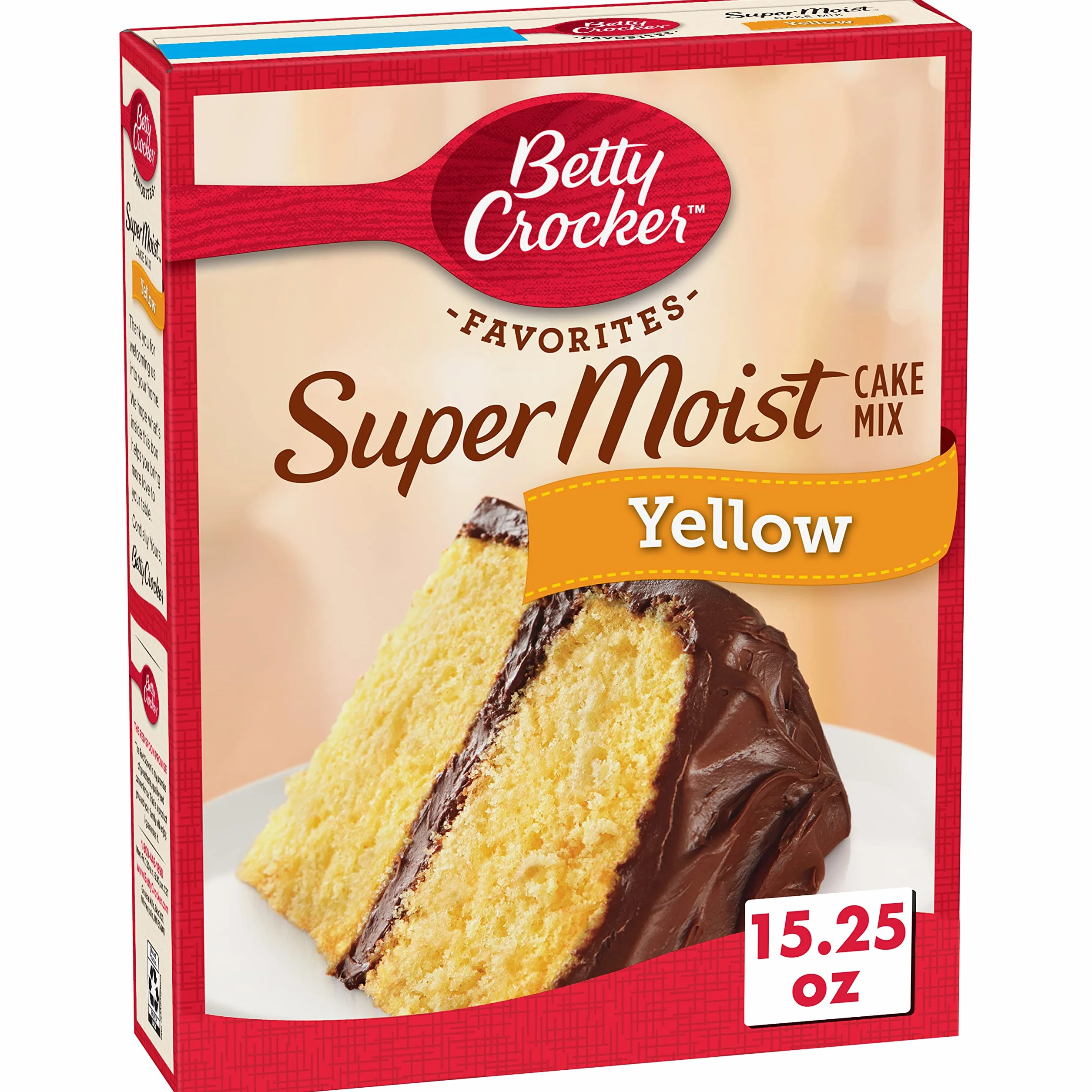 Betty Crocker Super Moist Yellow Cake Mix 15.25oz 432g