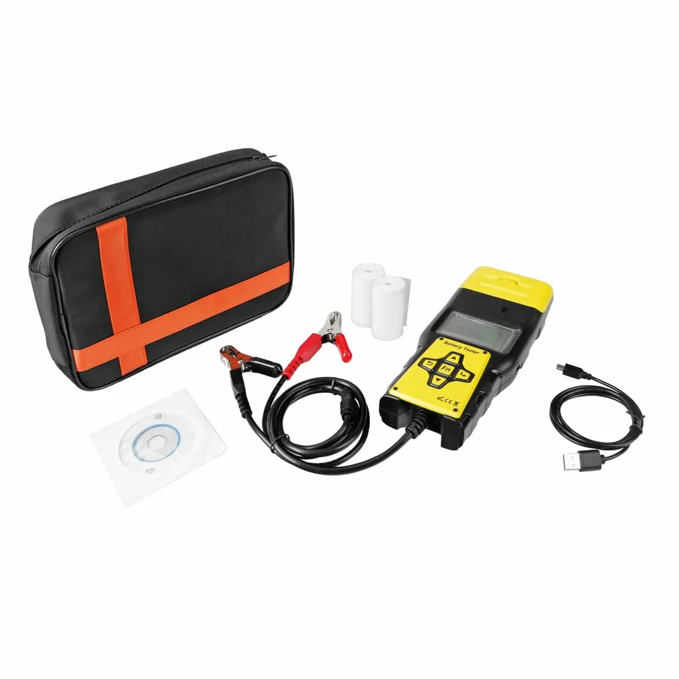 Pilot 70267 Tester-PRO, comprobador de baterías profesional con impresora térmica integrada