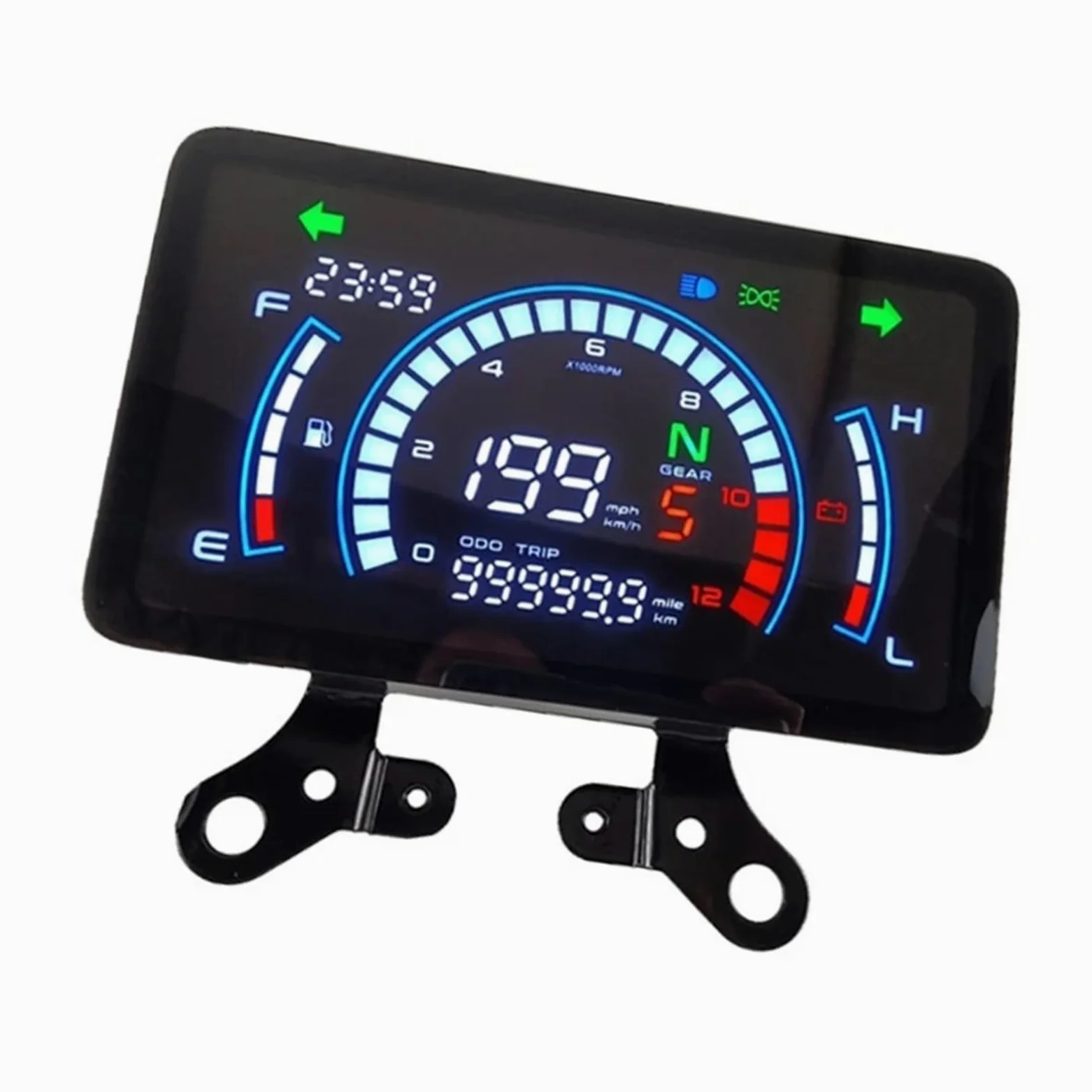 Panel De Instrumentos Digital De Fácil Instalación con Pantalla Clara Y Lecturas Precisas De Velocidad Y Distancia para Motocicletas para 150 LX0E medidor