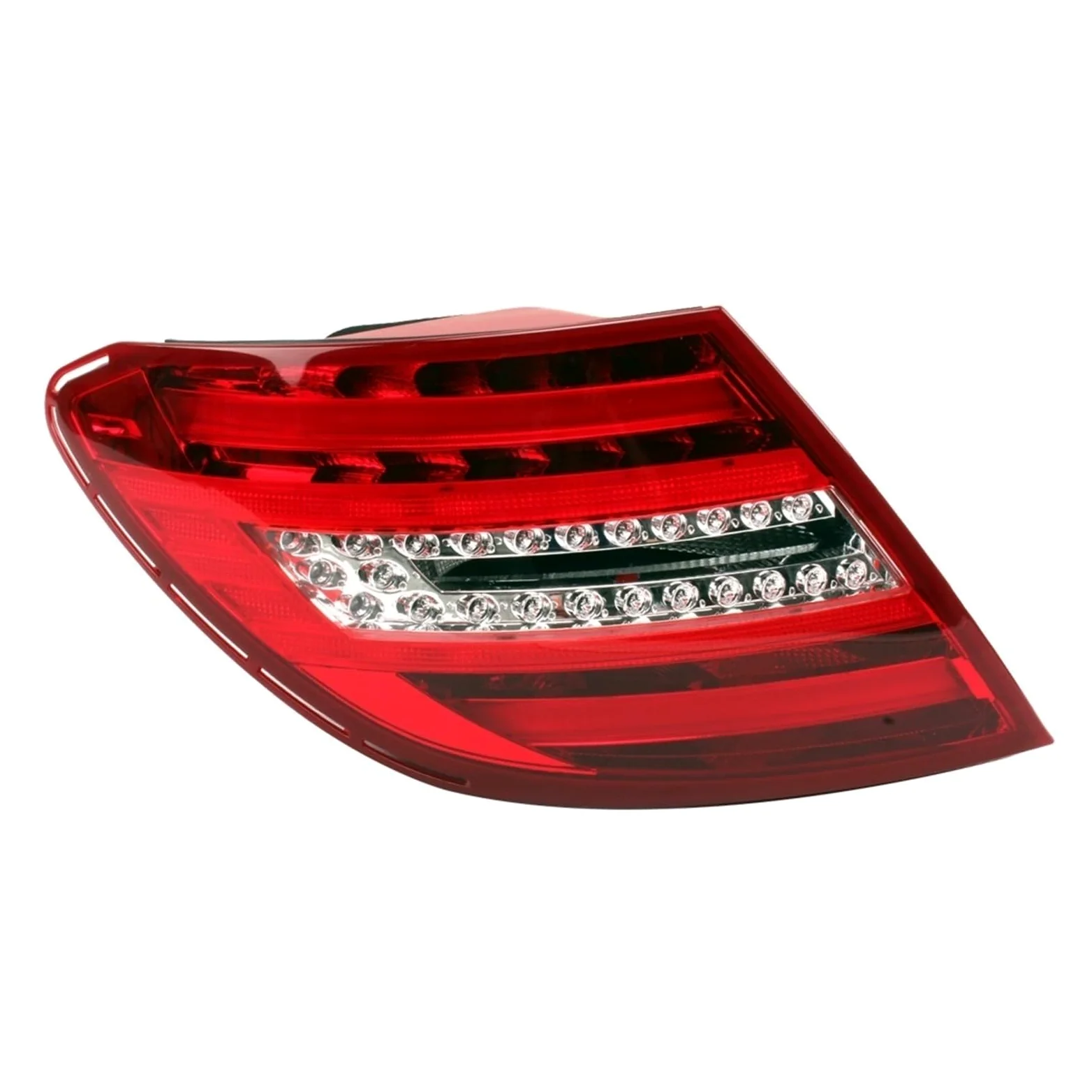 Luces traseras de freno trasero Lámpara De Freno Luz Trasera Exterior Para Mercedes W204 S204 C200 Para Estate 2011-2014(Left)