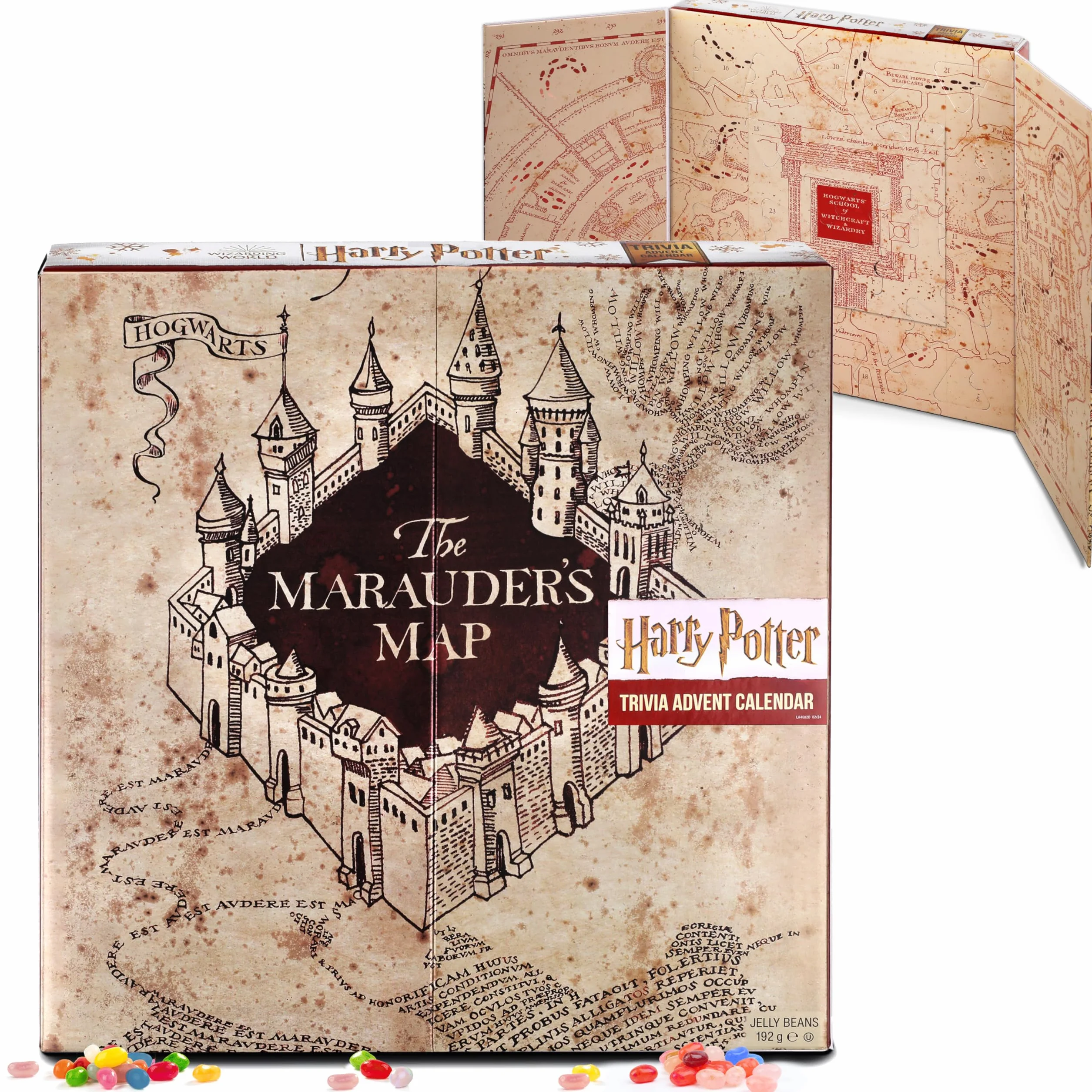 Calendario de Adviento Harry Potter 24 JellyBelly 192 g Edición Limitada