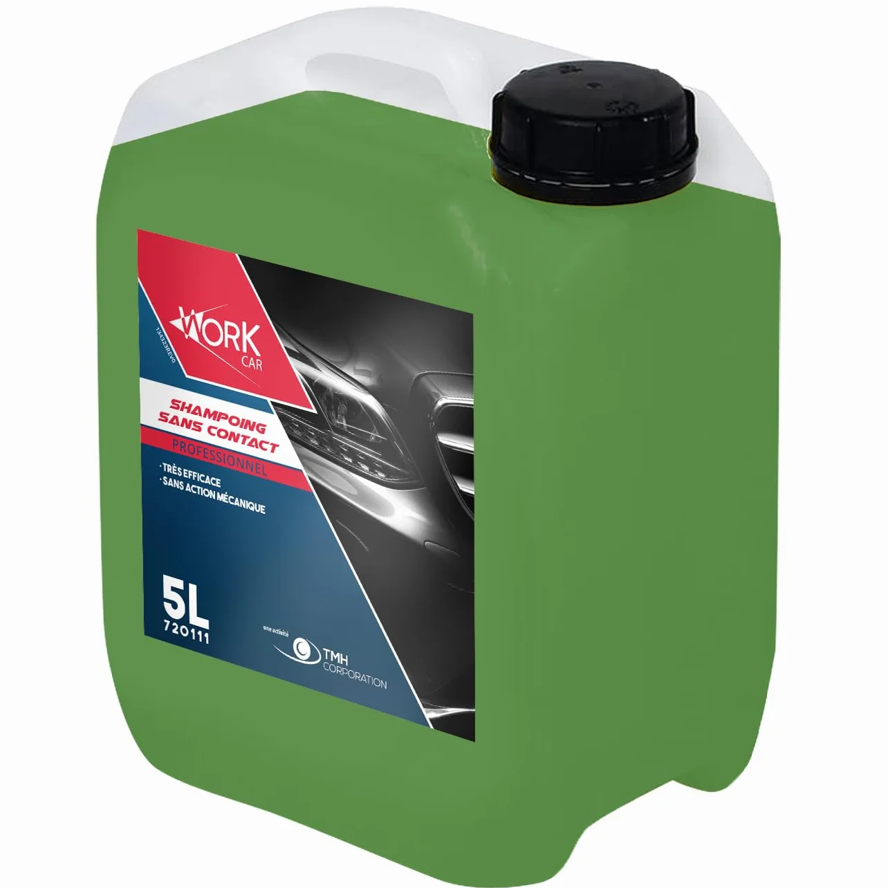 Champú para carrocería sin contacto, 5 litros. Lavado automático rápido y eficaz sin acción mecánica.