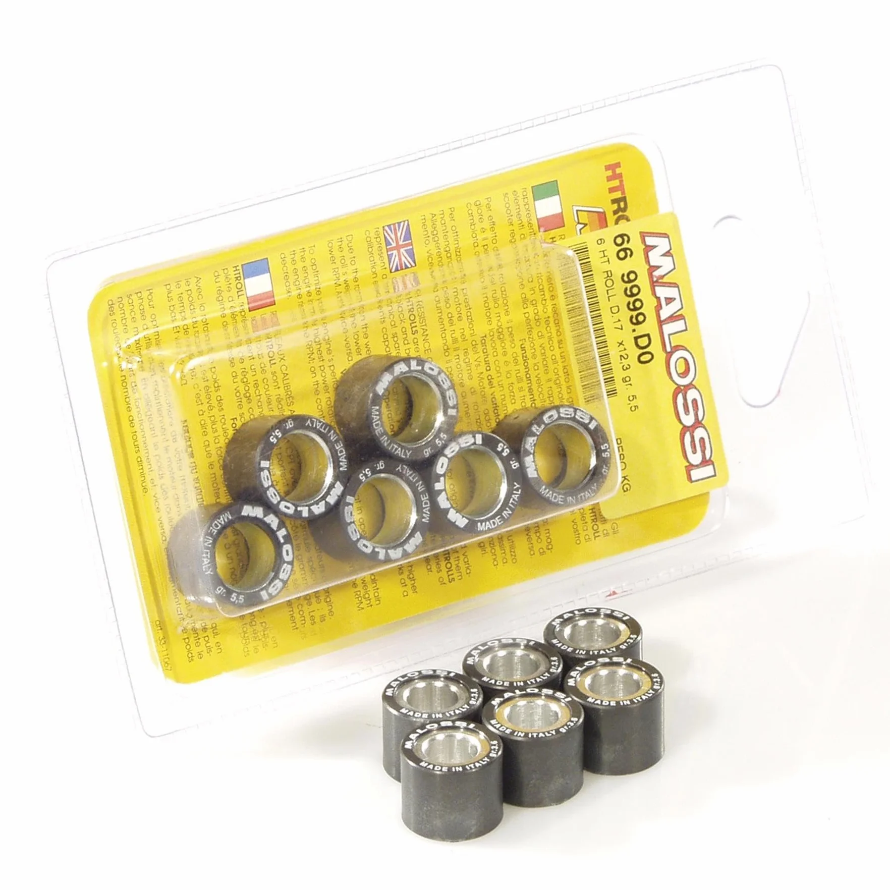 Variador Ruedas Malossi 9,0 g, 16 x 13 mm