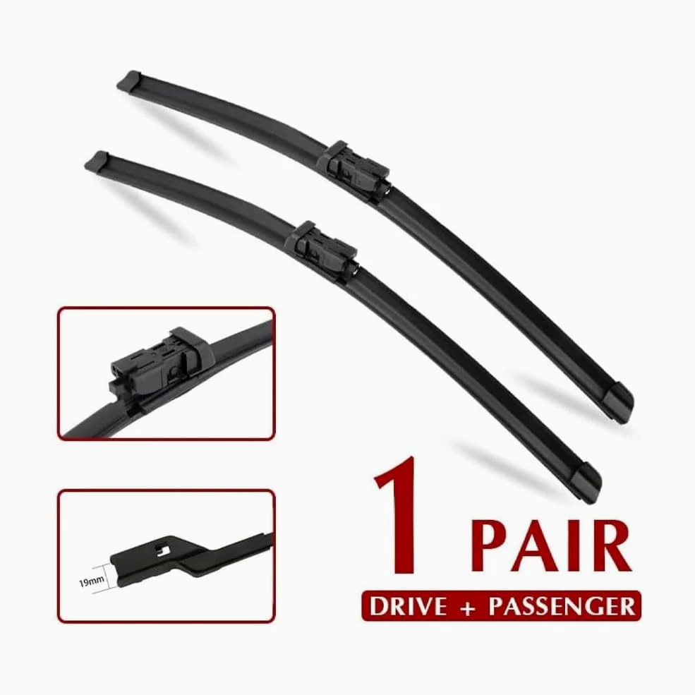 Escobilla Delanteras Ajuste BMW X3 G01 2018-2022, Escobilla Limpiaparabrisas Frontal Fácil Instalación, Brazos del Limpiaparabrisas