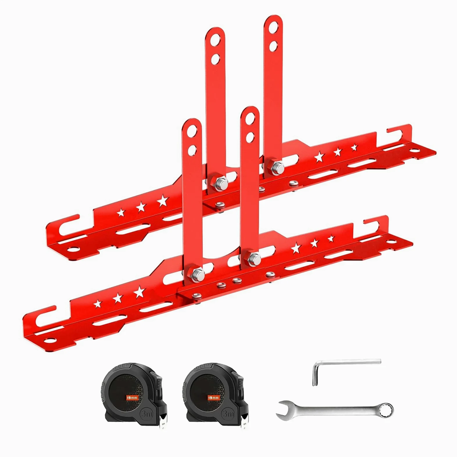 Kit de Alineación de Ruedas Equipo Pesado para Alineación de Vehículos | Suministros para Reparación de Neumáticos de Camión Moto Vehículo Comercial Coche