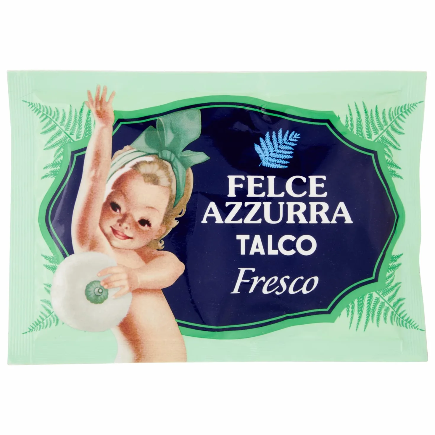 Felce Azzurra Talco en polvo perfumado fresco 100 g absorbente calmante para piel seca