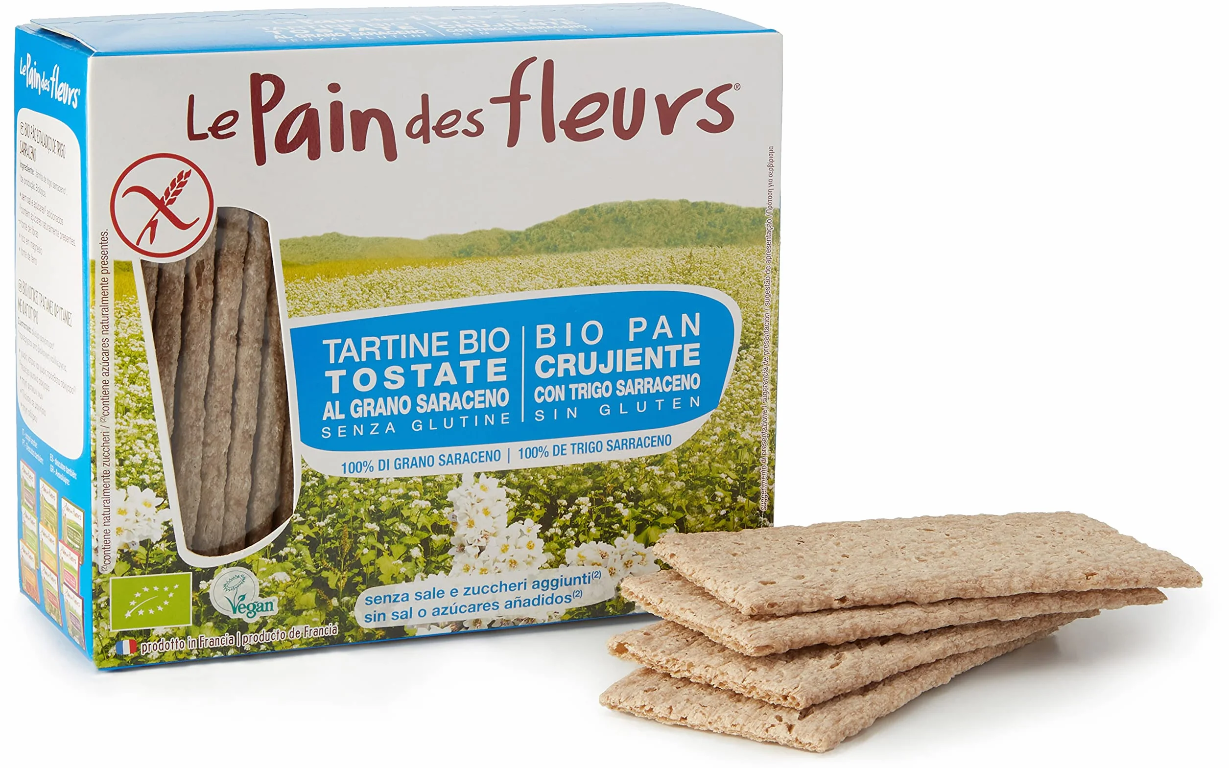 Le Pain Des Fleurs Tostada Paquete de 2