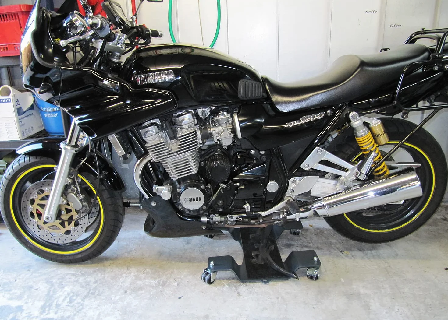 Plataforma para maniobrar la rueda de la moto RH-S 320, producto nuevo (capacidad de carga: 320 kg)