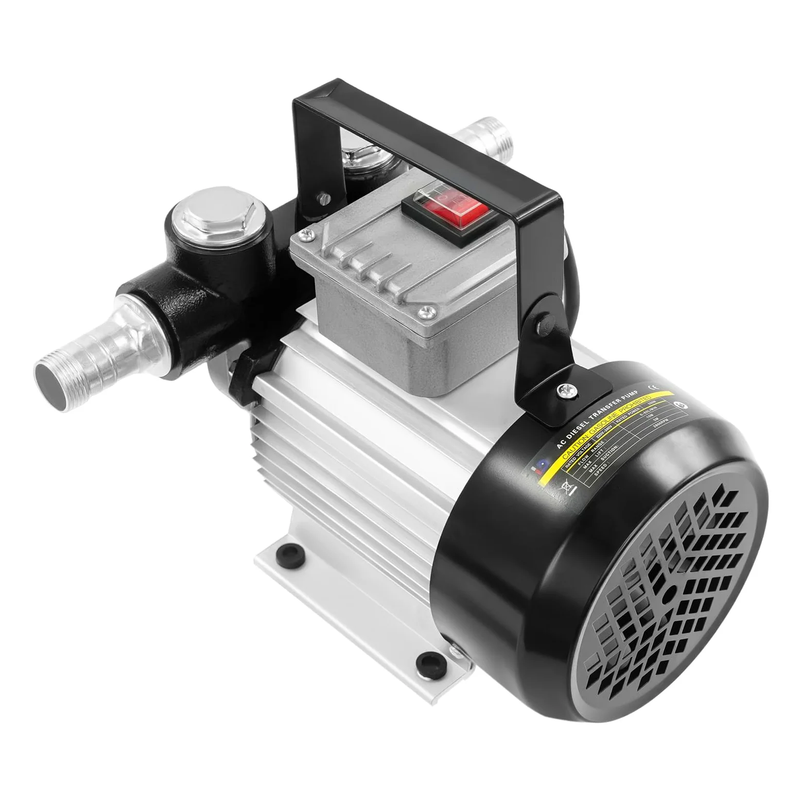 Bomba diésel 220 V 550 W, bomba de extracción de aceite diésel, bomba de transferencia de combustible diésel, 60 L/min, potencia de aspiración 5 m