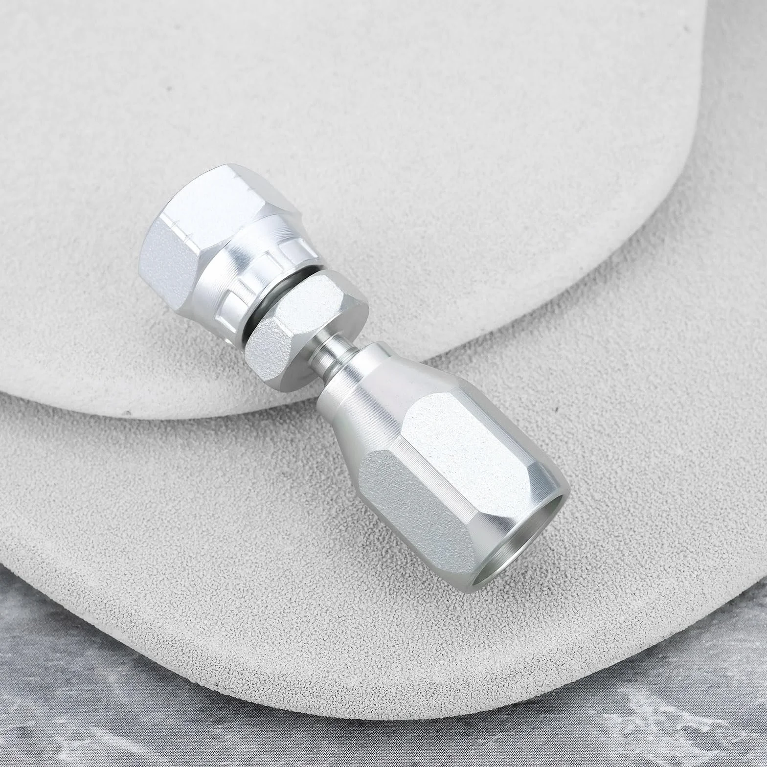 OTOTEC accesorios de manguera hidráulica reutilizables BSP 1/4 pulgadas R1T 1SN