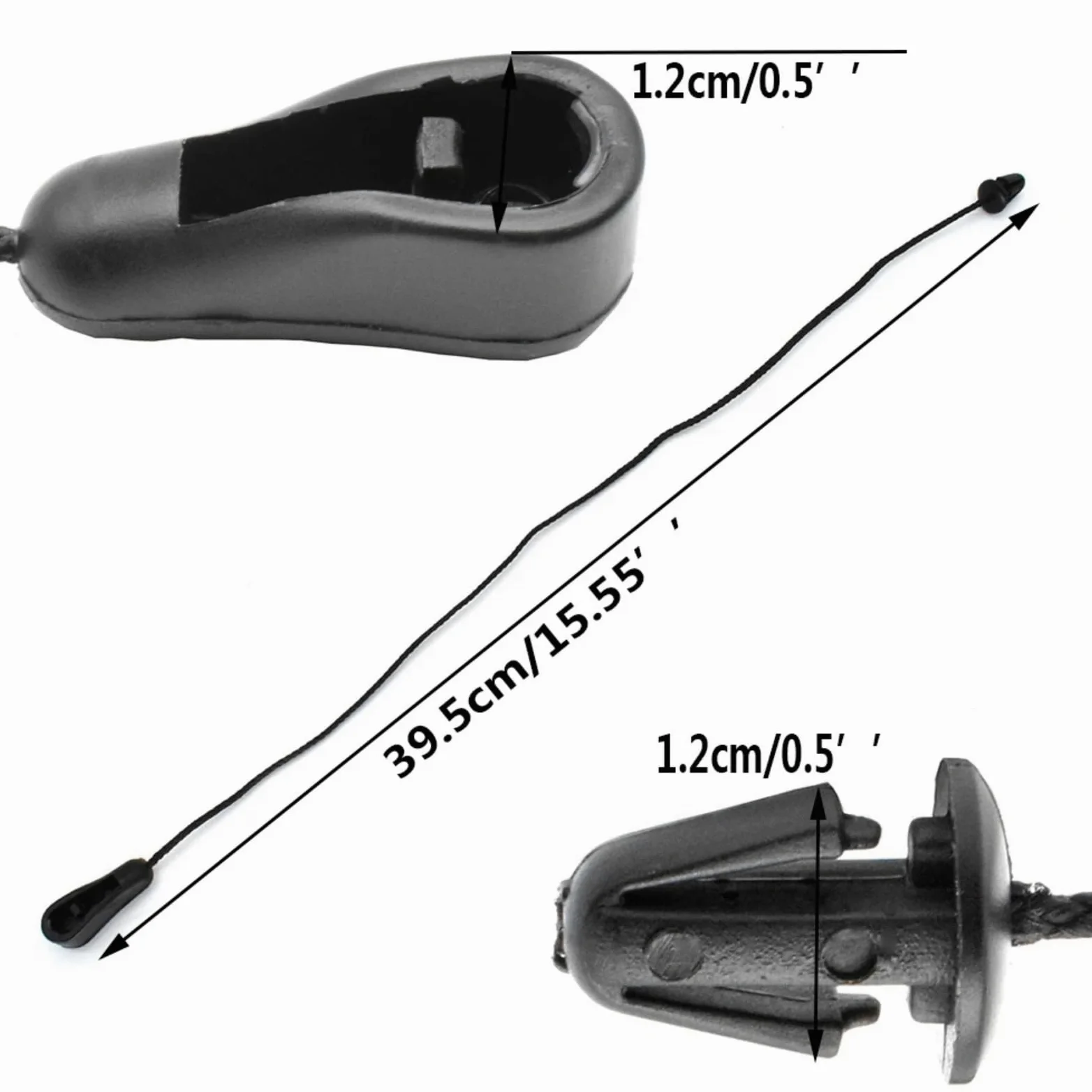 Trasera Maletero Cuerda Compatible con Ford para Focus MK2 II 2004 2005 2006 2007 2008-2011 para C-MAX 2004 2005 2006 2007-2011 Correa De Sujeción para Bandeja De Maletero Trasero