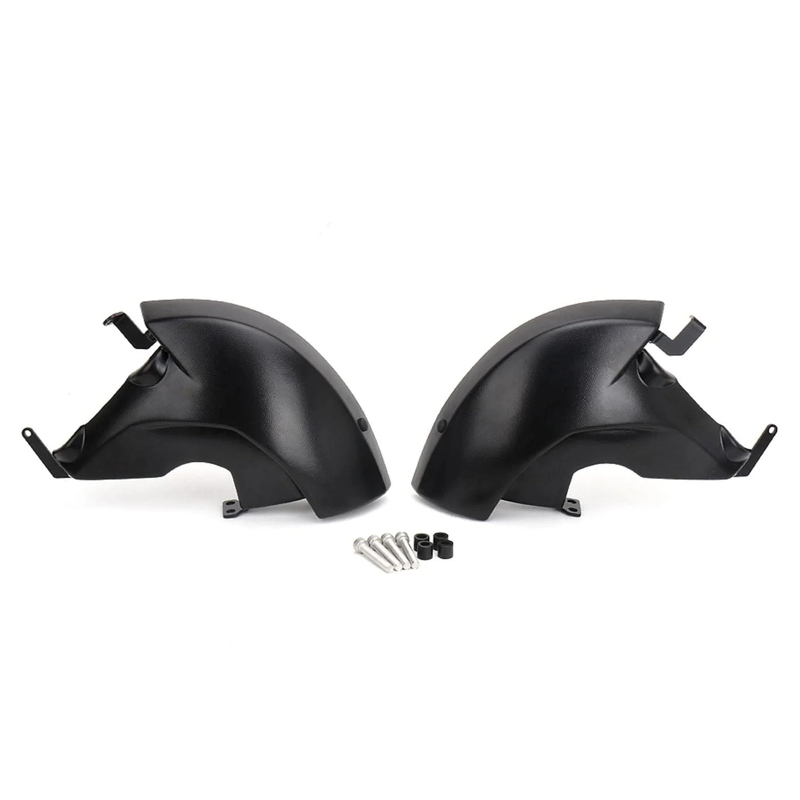 Conducto de Aire Kit de refrigeración de Aire de Pinza de Freno Negra para Motocicleta, Compatible con YZF-R1 2020 2021 2022 2023 2024, Carcasa enfriadora Enfriador de Pinza de Freno(Black)