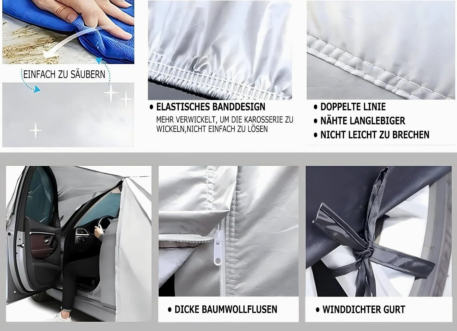 Funda Coche para Hyundai i10 N Line 2019-2024,Nuevo Material Transpirable, Resistente al Viento, a la Arena, a la Lluvia y a La Nieve, Apto para Todas Las Estaciones