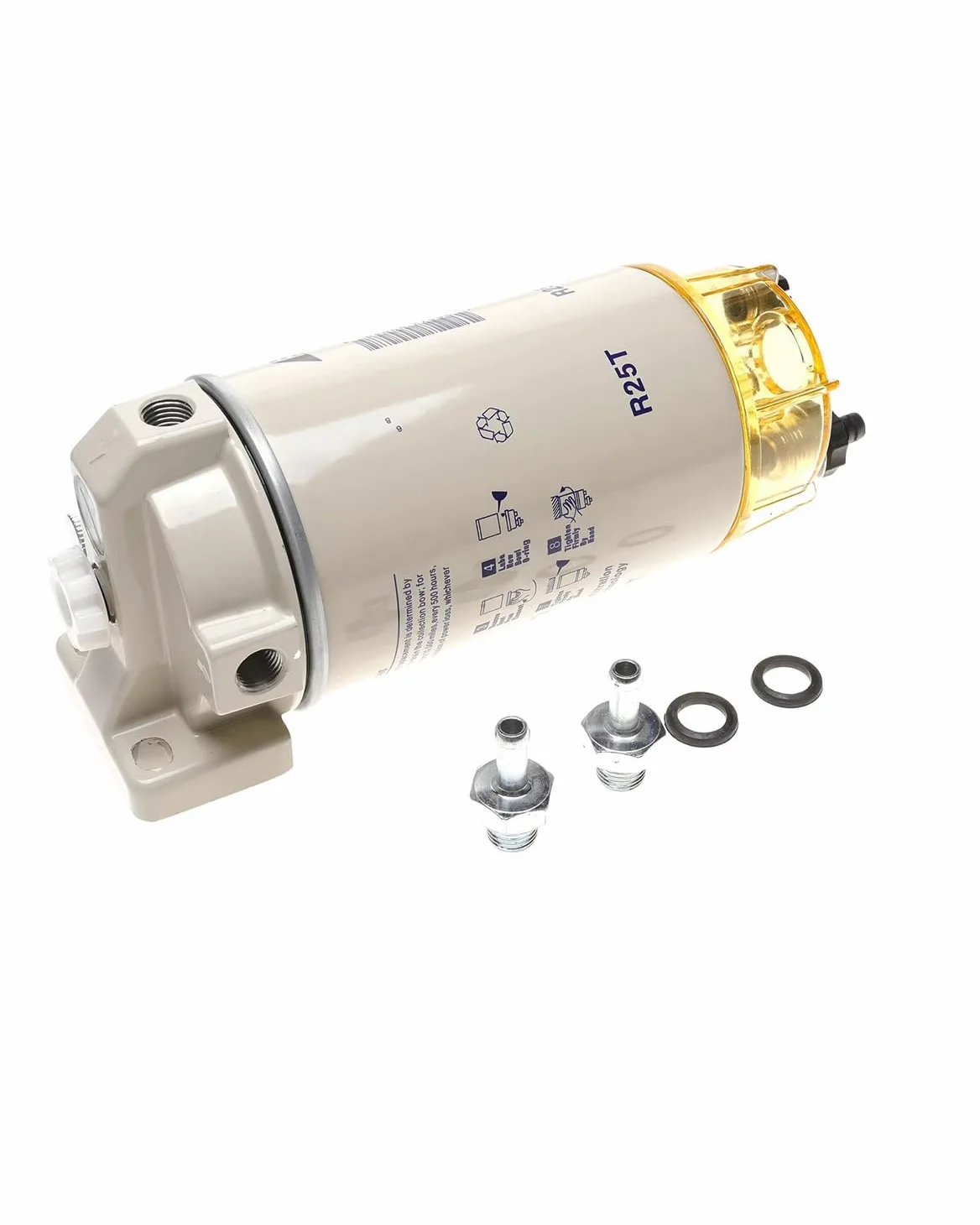 Filtro De Combustible De Rosca S3213 R25T | Separador marino de agua reemplaza a Racor 320R-Rac-01