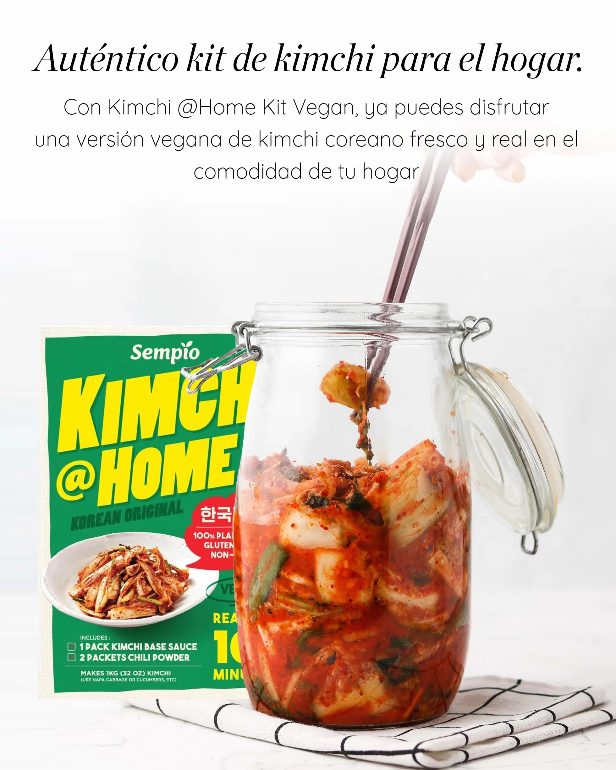SEMPIO Set de kimchi en casa 170 g
