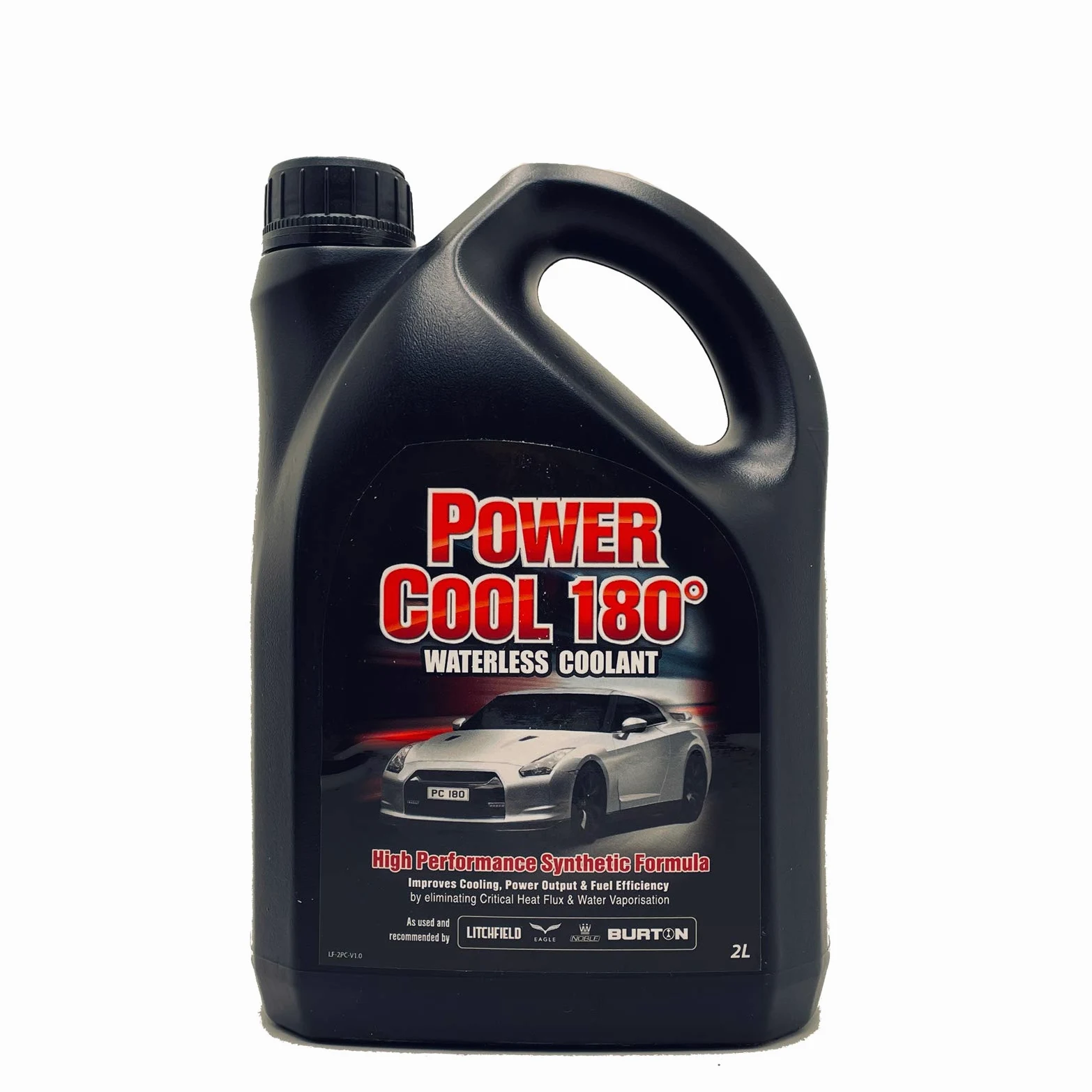 Refrigerante para motores Power Cool 180° de Evans, para coches de carreras y de alto rendimiento, 2 litros