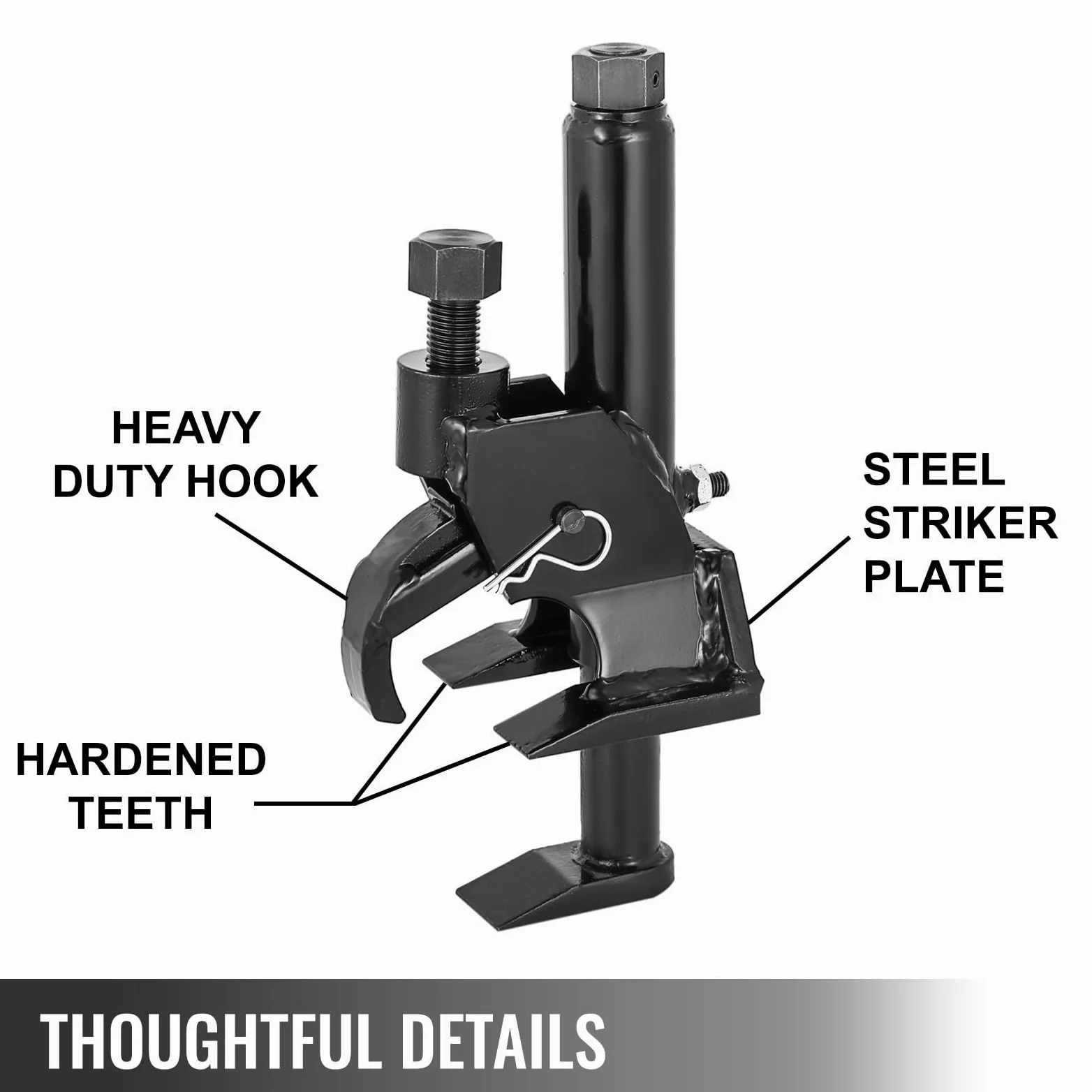 EDEDE Destalonador de neumáticos Manual, Herramienta de Cambio de reparación de neumáticos de Alta Resistencia portátil Que Funciona con Llave for ATV, Carrito de Golf, autobús, camión, SUV