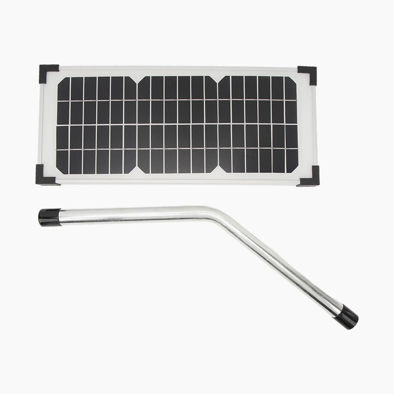 Kit de Panel Solar de 10 W FM123, Panel de Carga de Batería Solar Portátil para Puerta, Panel de Batería con Energía Solar para una Fácil Instalación y un Rendimiento duradero.