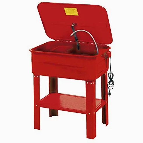 Tanque de limpieza de 76 LITROS - Maquina de limpieza de piezas lavapiezas para taller mecánico coche RZ TOOLS