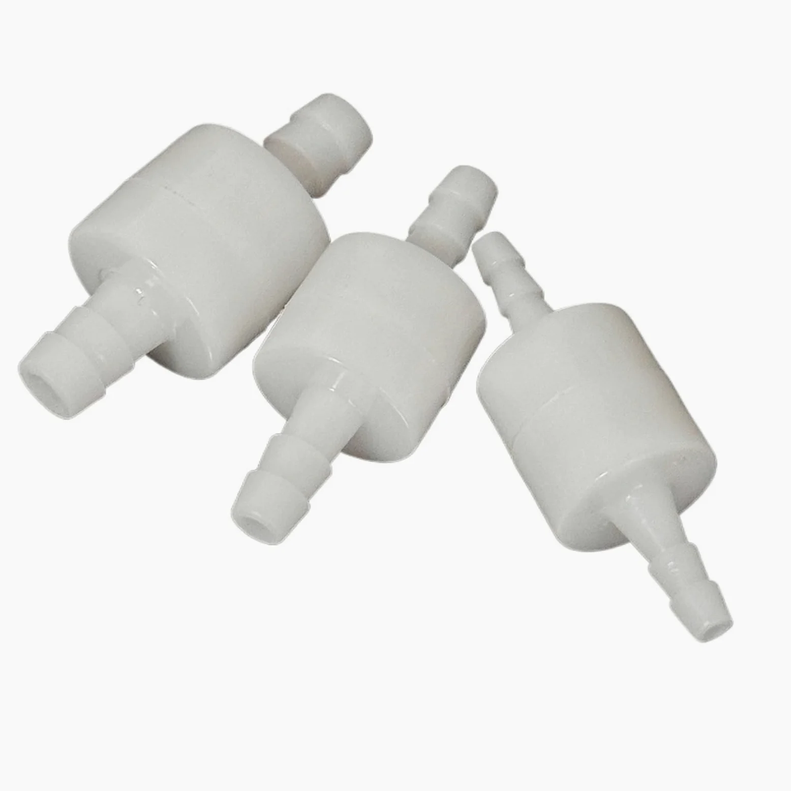 1 válvula de retención de plástico de 1 vía de 4 mm, 6 mm, 8 mm, 10 mm, 12 mm