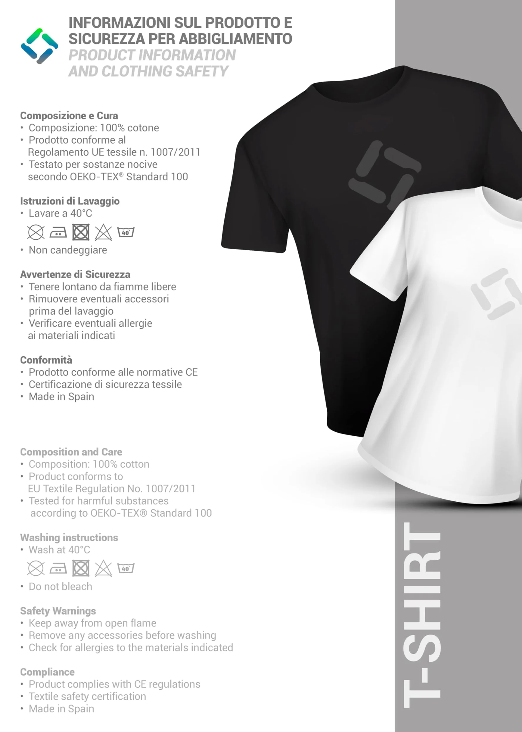 Camiseta con gráfico AZ Graphishop compatible con Tracer 9 2025 Redline TS-FM-181