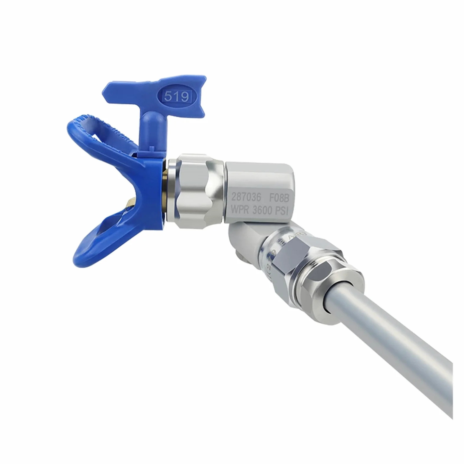 Válvula 287030 287036 Pulverización Sin Aire Con Junta De Adaptador Valor Cierre Punta For Giro Pistola Alta Presión,Resistente a la corrosión(287030 set)