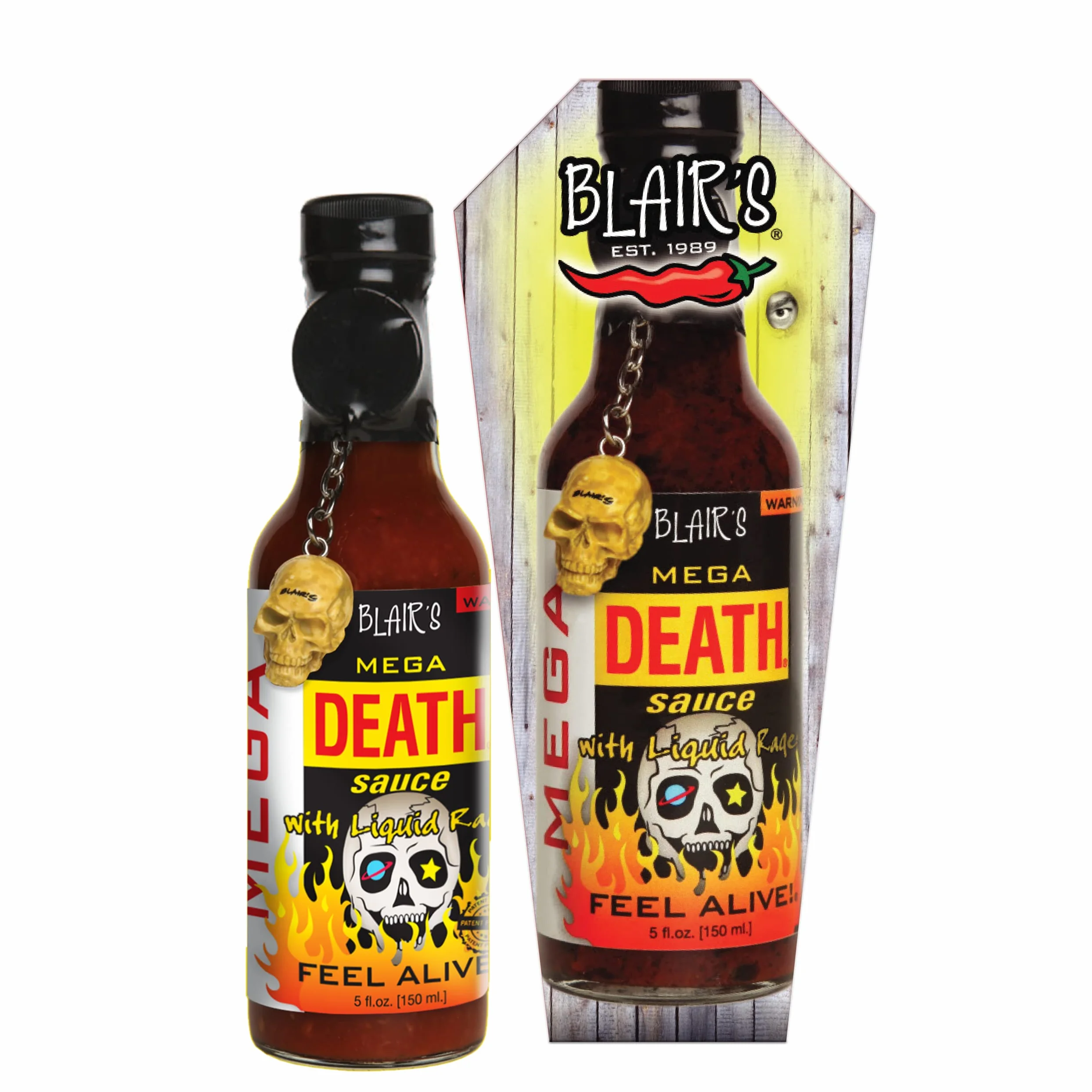 Blair's Mega Death Sauce Coffin