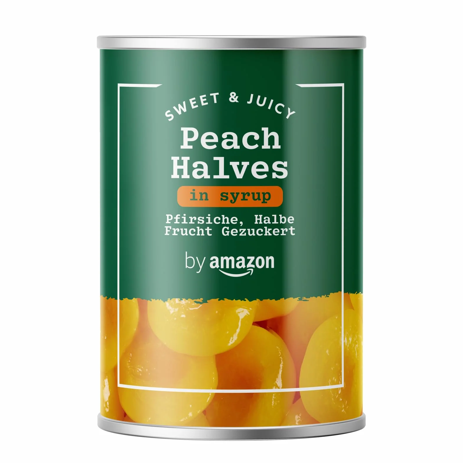Mitades De Melocoton En Almíbar, 411g