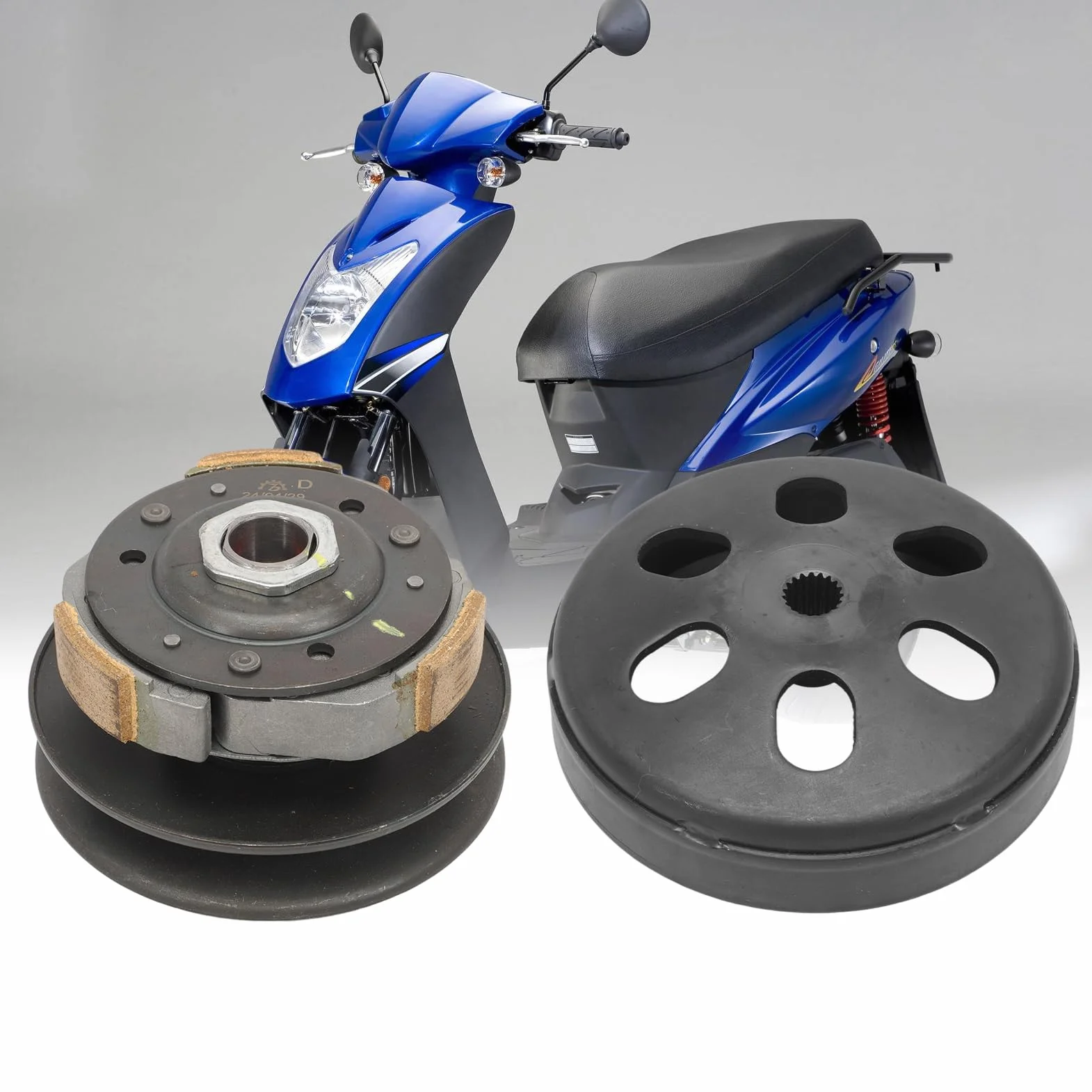 Conjunto Embrague Trasero Para GY6 49cc 50c 139QMB Scooter Roketa Sunl Kazuma Jonway Znen Redcat Eagle Xtreme Yiben